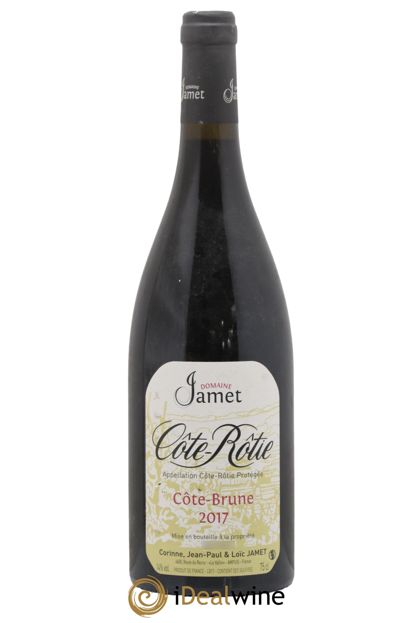Côte-Rôtie Côte Brune Jamet (Domaine) 2017 - Lot of 1 bottle - 0