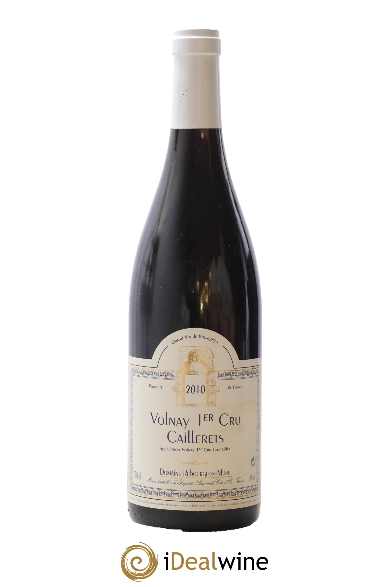 Volnay 1er Cru Caillerets Rebourgeon-Mure 2010 - Lot of 1 bottle - 0