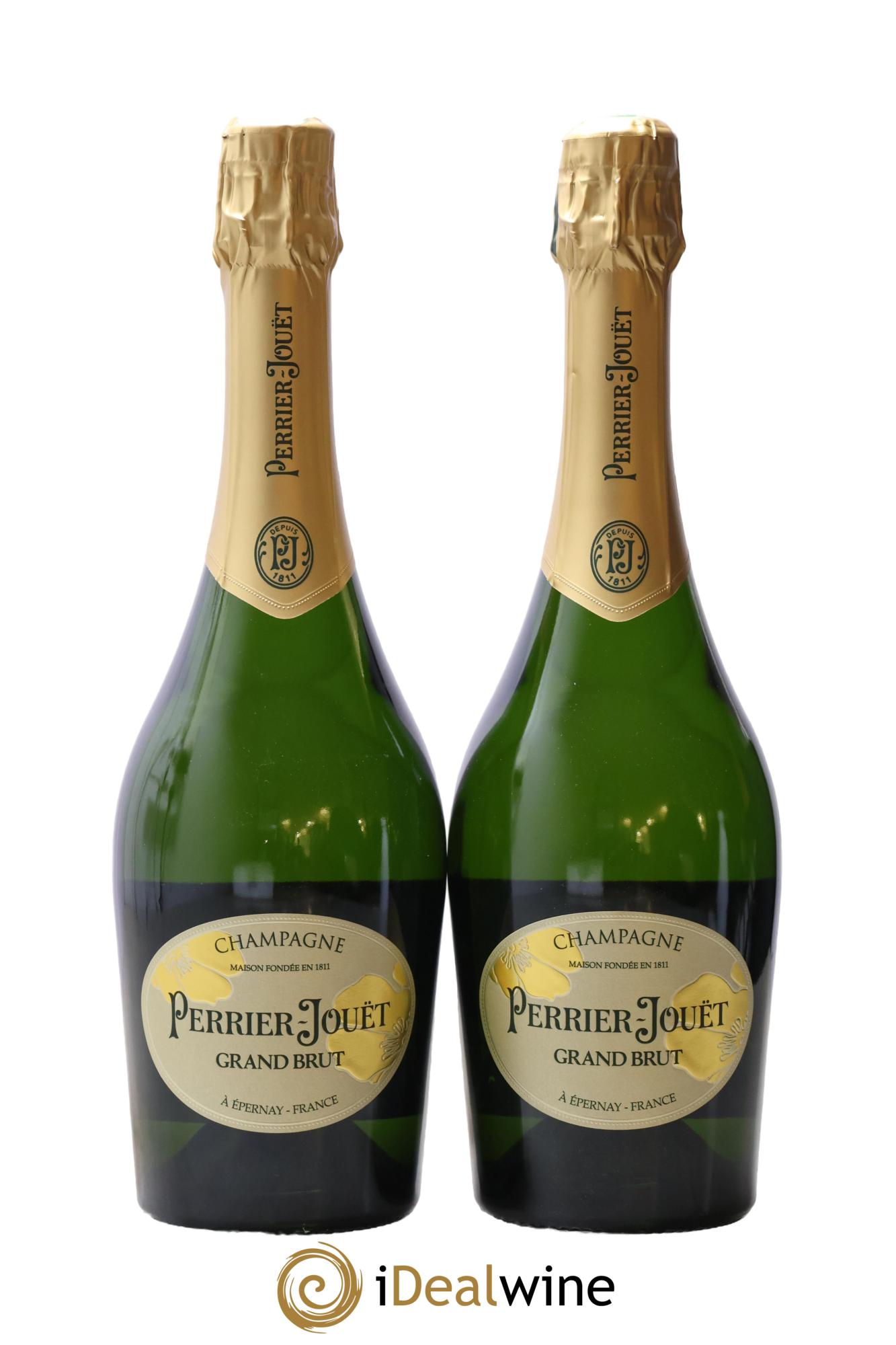 Grand Brut Perrier-Jouët - Posten von 2 Flaschen - 0