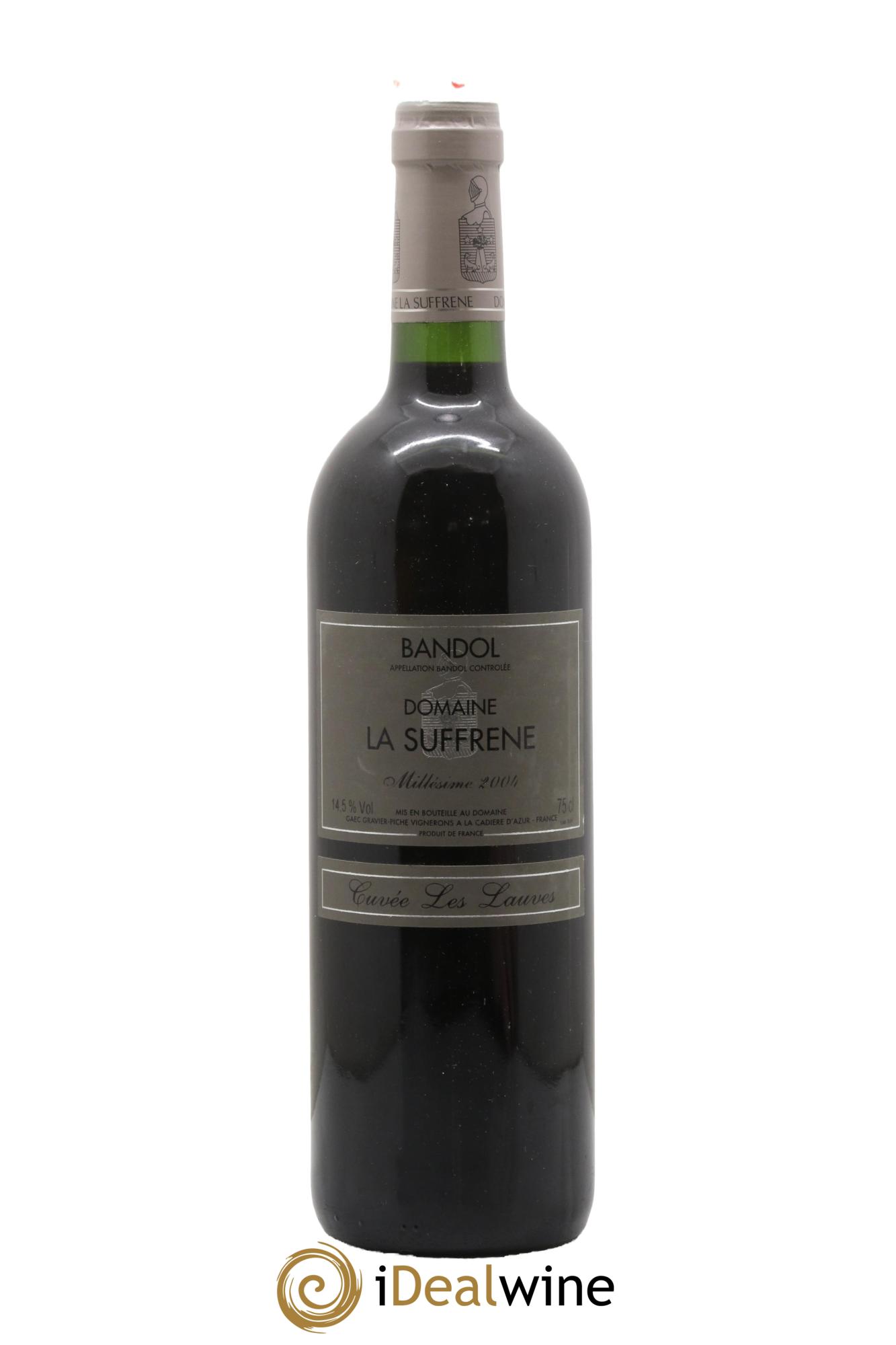 Bandol Les Lauves Domaine De La Suffrene 2004 - Lot de 1 bouteille - 0