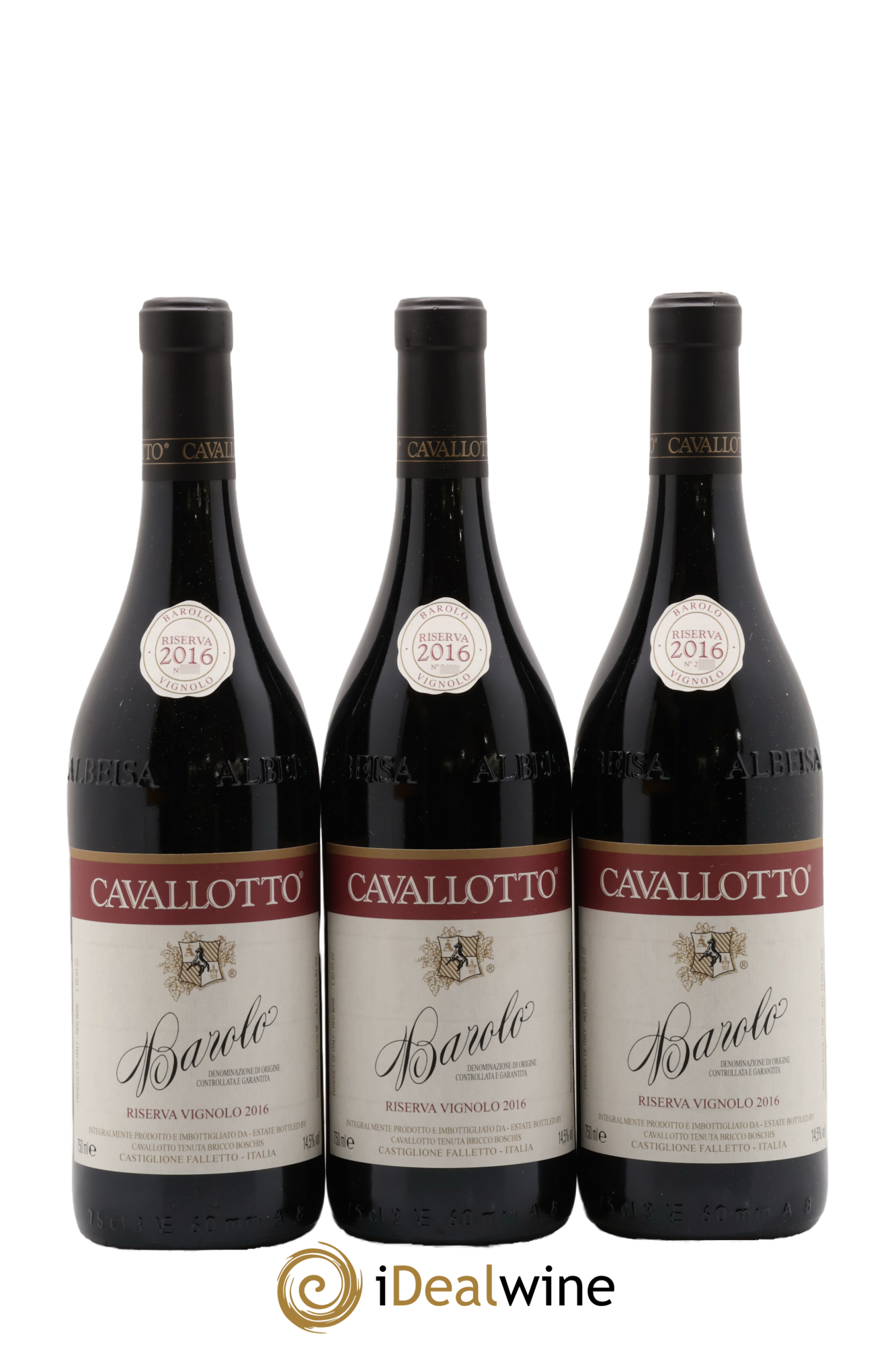 Barolo DOCG Cavallotto Riserva Vignolo 2016 - Lot de 6 bouteilles - 2