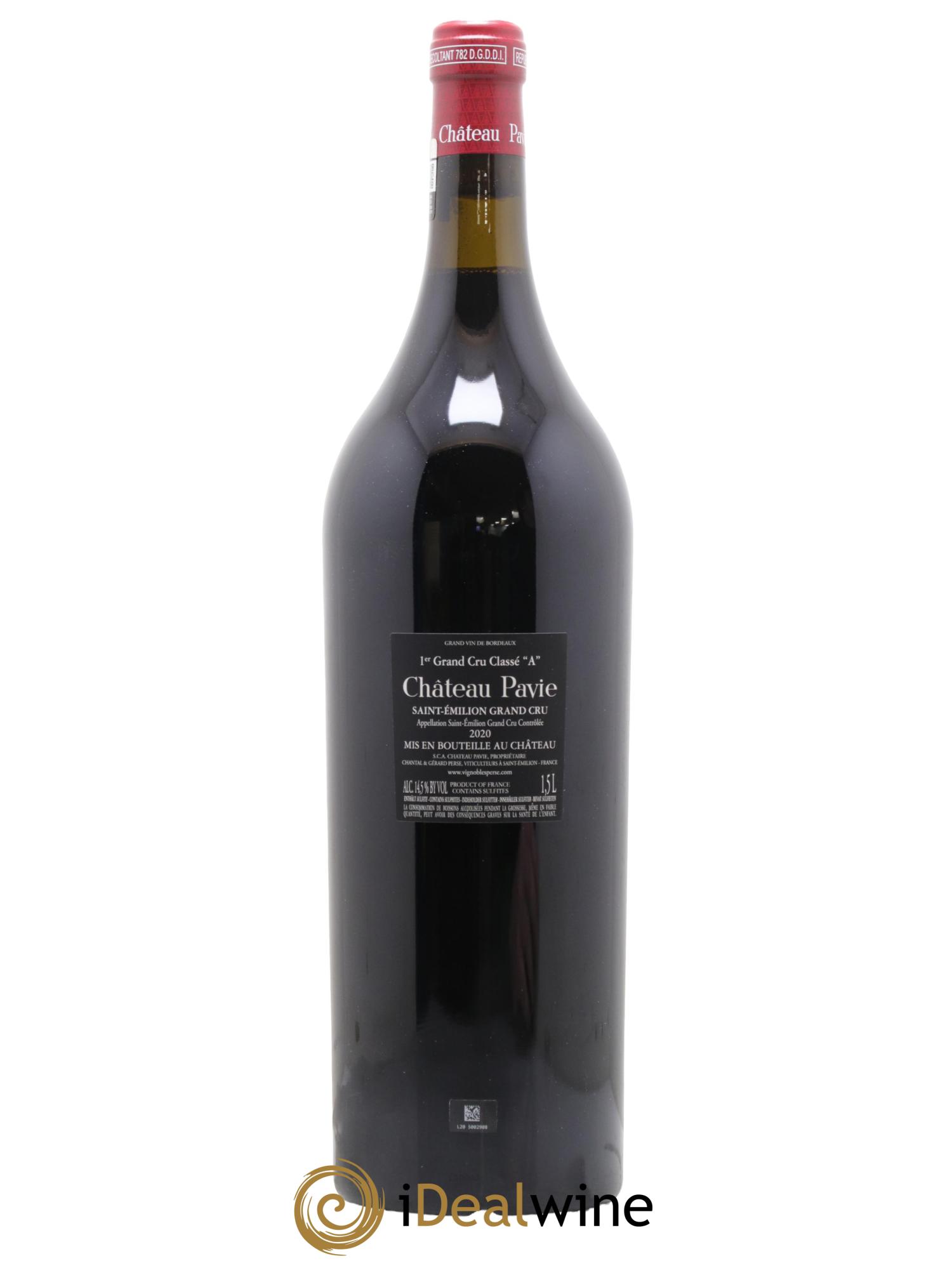Château Pavie 1er Grand Cru Classé A 2020 - Lot de 1 magnum - 2