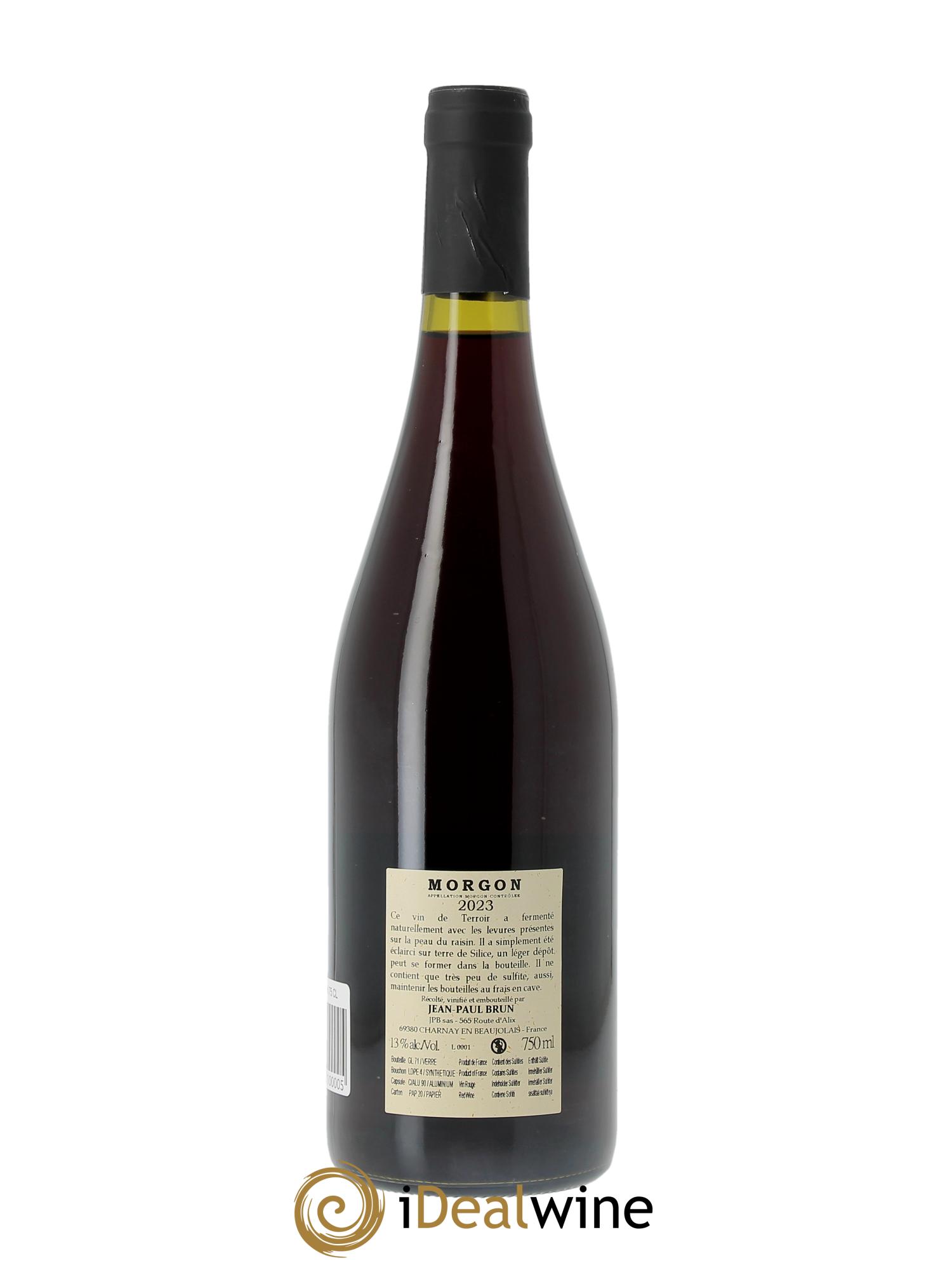 Morgon Terres dorées - J-P. Brun (Domaine des)  2023 - Lotto di 1 bottiglia - 1