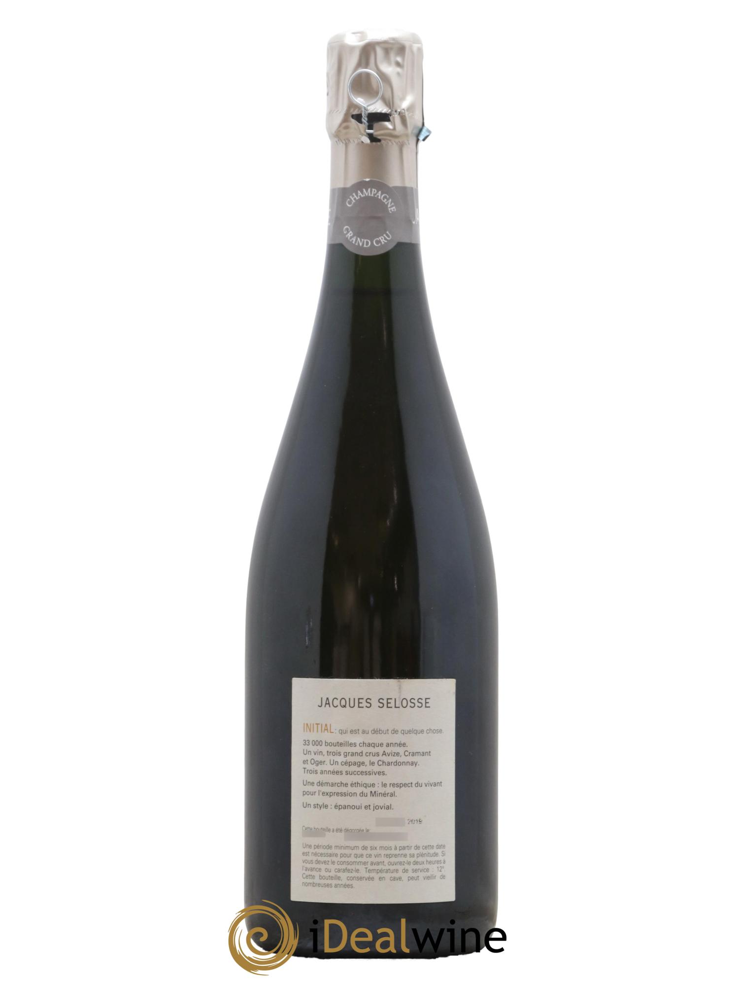 Initial Brut Jacques Selosse - Lot de 1 bouteille - 1