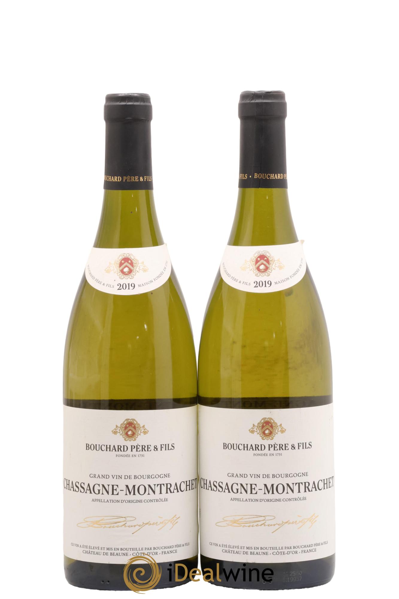 Chassagne-Montrachet Bouchard père et fils 2019 - Posten von 2 Flaschen - 0