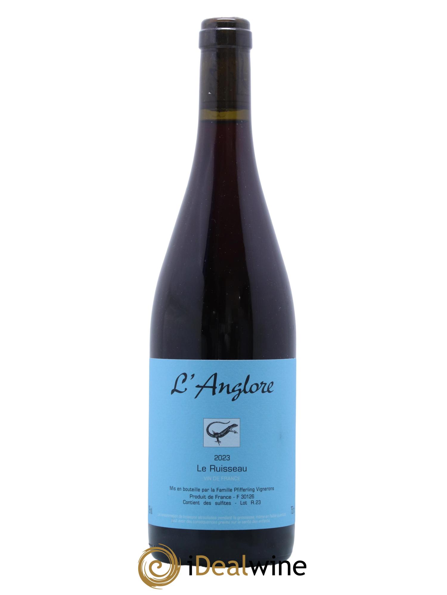 Vin de France Le Ruisseau L'Anglore 2023 - Lot de 1 bouteille - 0
