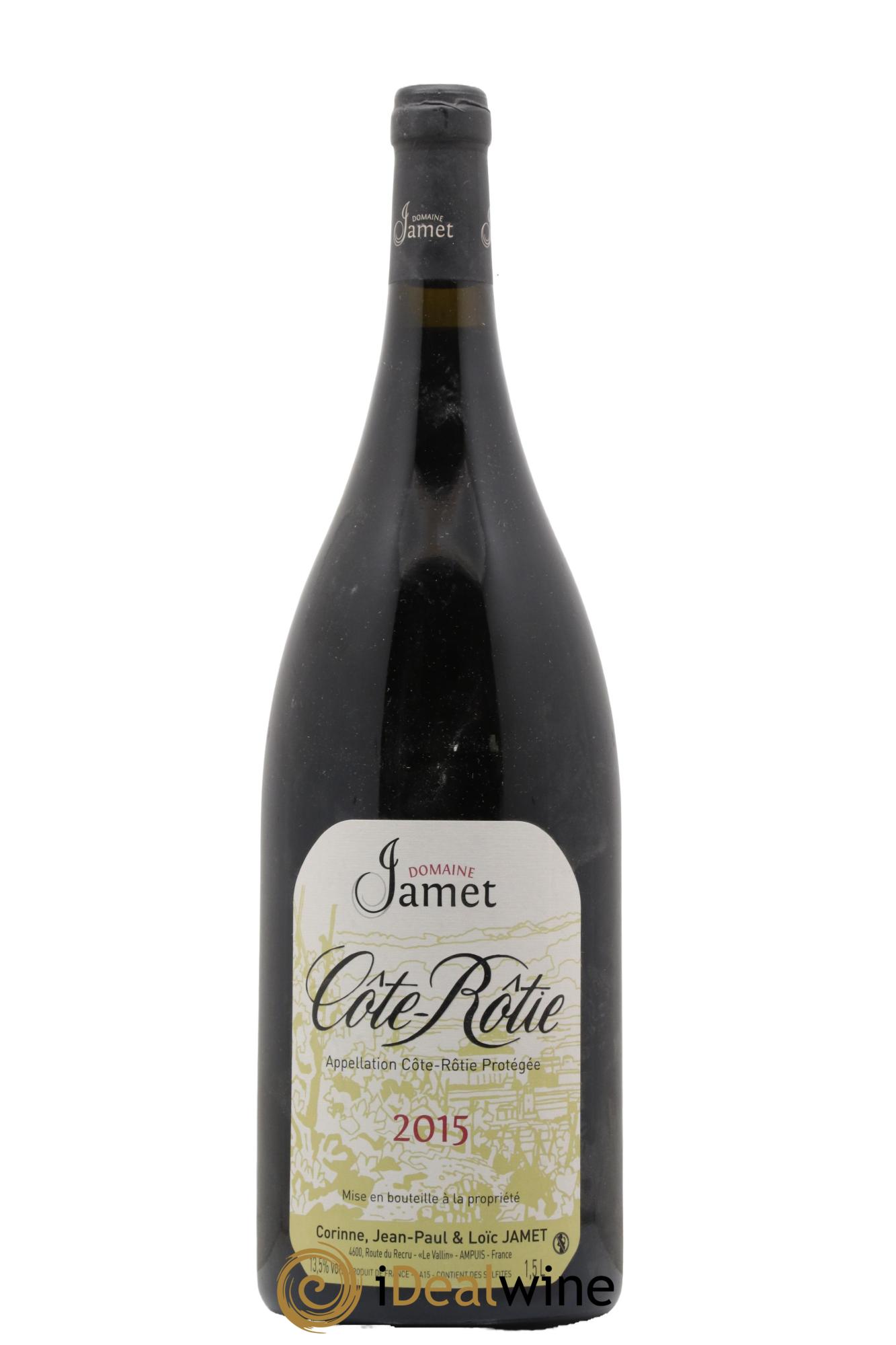 Côte-Rôtie Jamet (Domaine) 2015 - Lot de 1 magnum - 0
