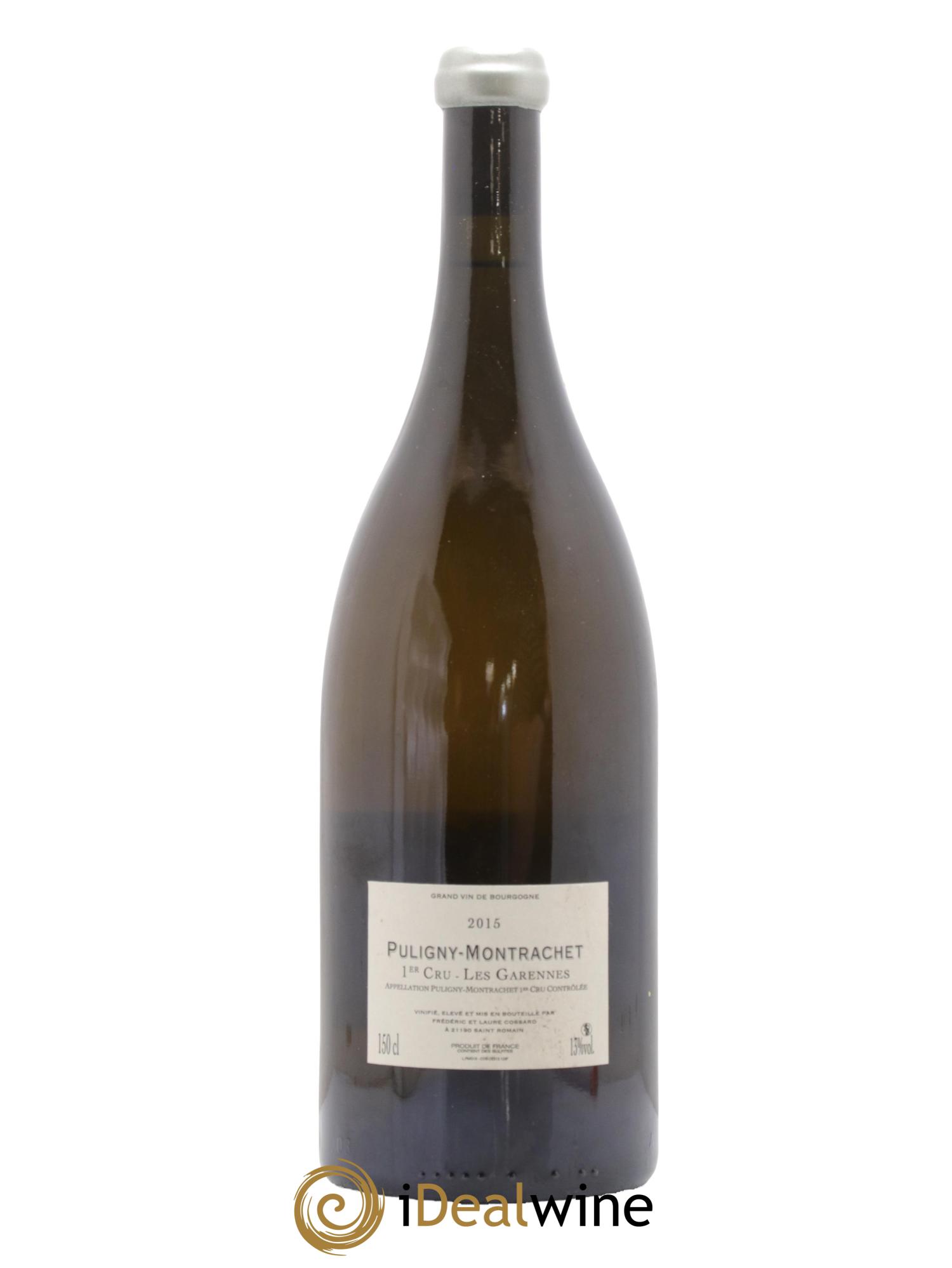 Puligny-Montrachet 1er Cru Garennes Domaine de Chassorney - Frédéric Cossard 2015 - Lot de 1 magnum - 1