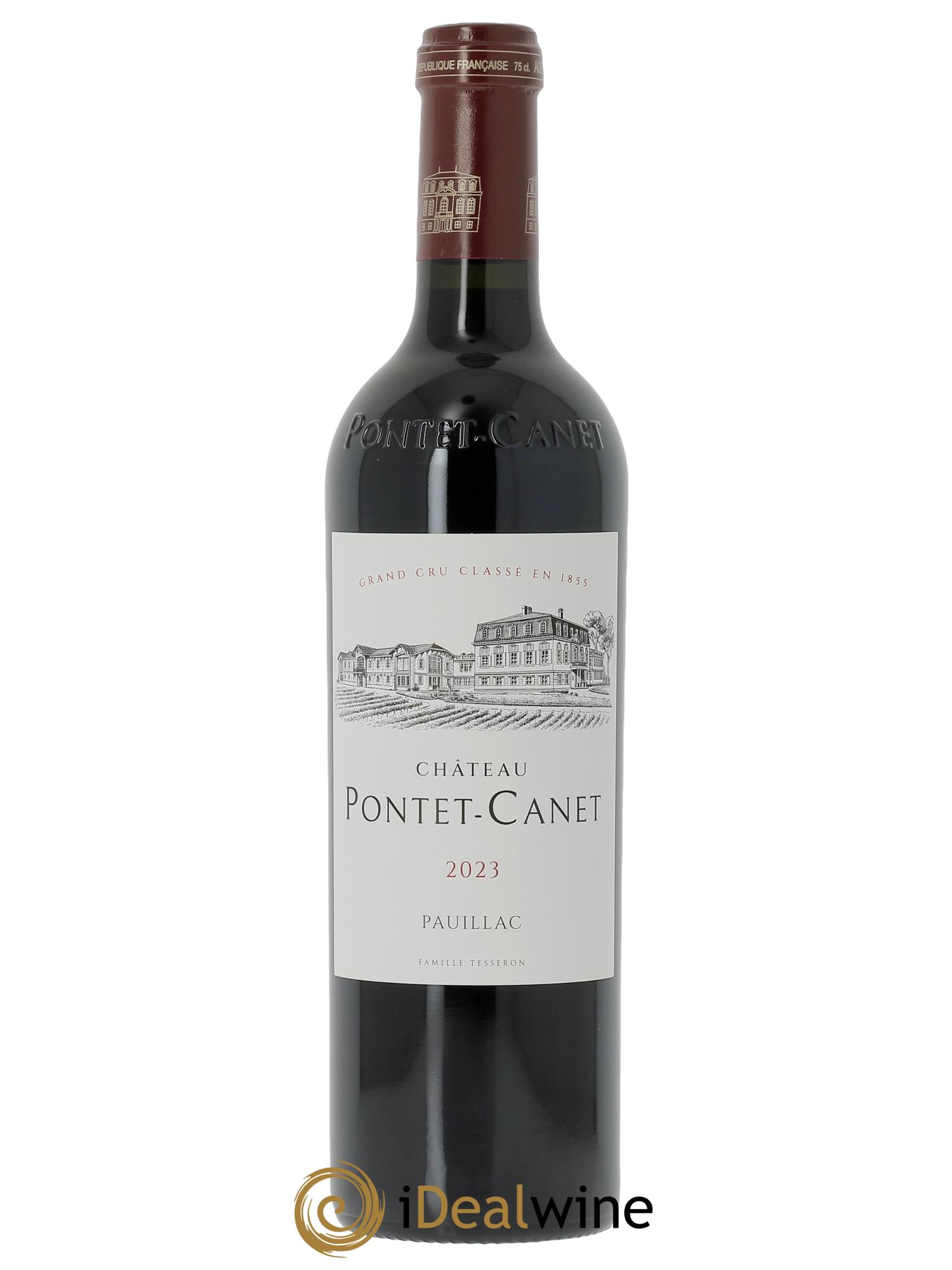 Château Pontet Canet 5ème Grand Cru Classé (CBO à partir de 6 bts) 2023 - Lot de 1 bouteille - 0