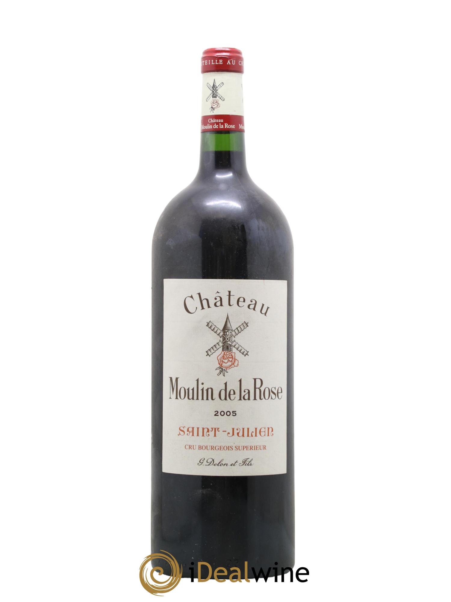 Château Moulin de la Rose Cru Bourgeois 2005 - Lot de 1 magnum - 0