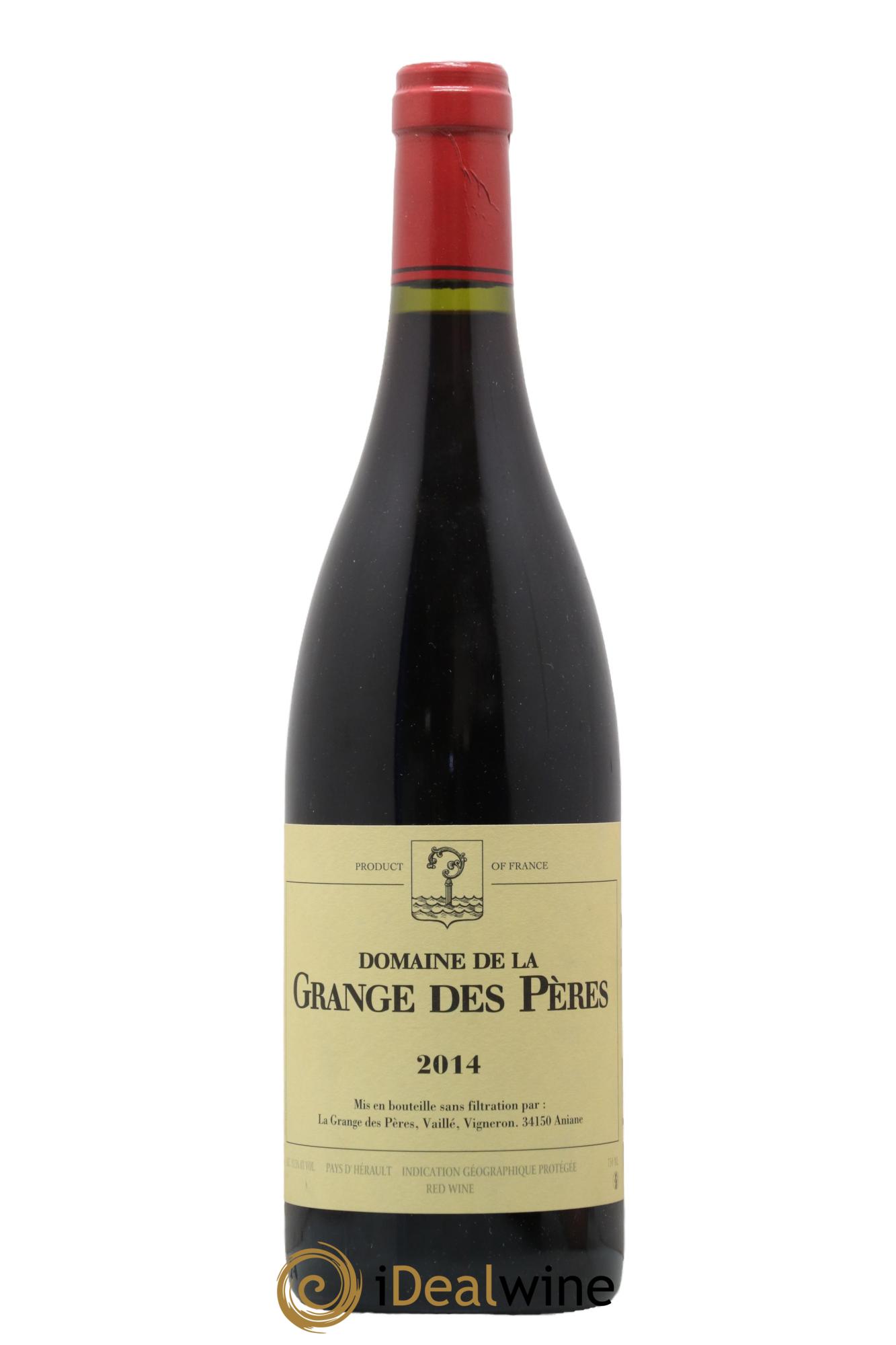 Pays d'Hérault Grange des Pères Laurent Vaillé 2014 - Lot de 1 bouteille - 0