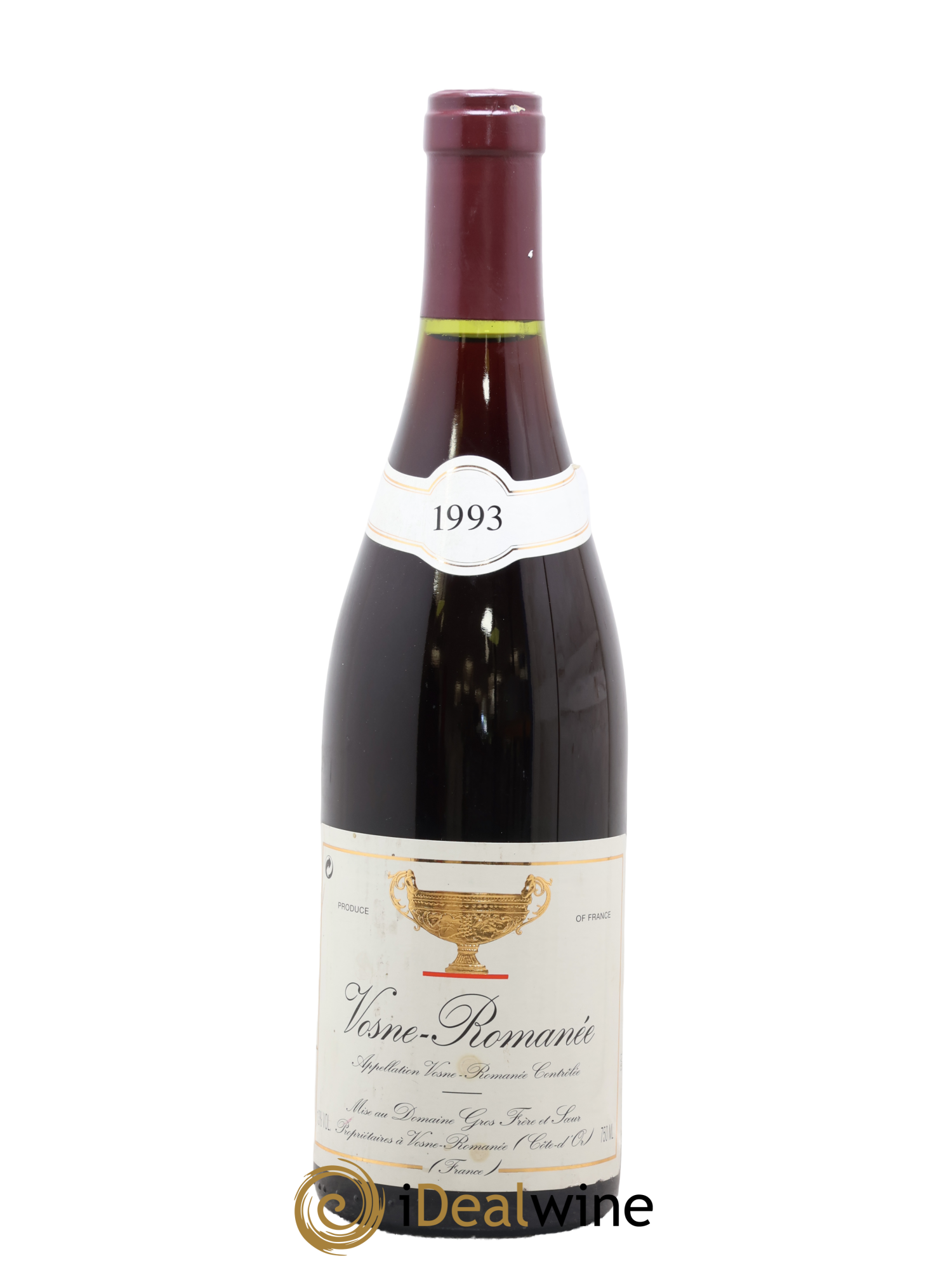 Vosne-Romanée Gros Frère & Soeur 1993 - Lote de 1 botella - 0