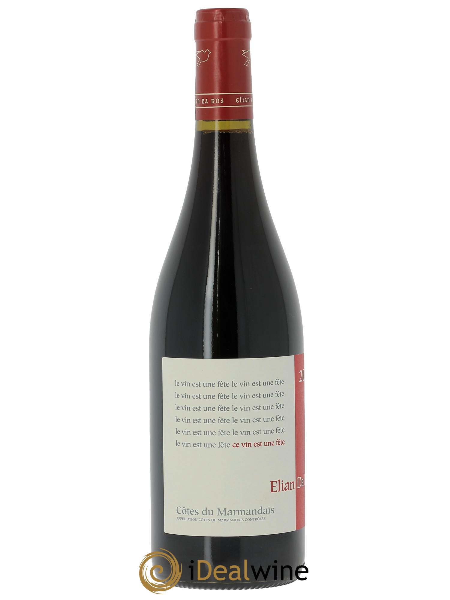 Côtes du Marmandais Le vin est une fête Elian Da Ros (Domaine) 2025 - Lot de 1 bouteille - 0