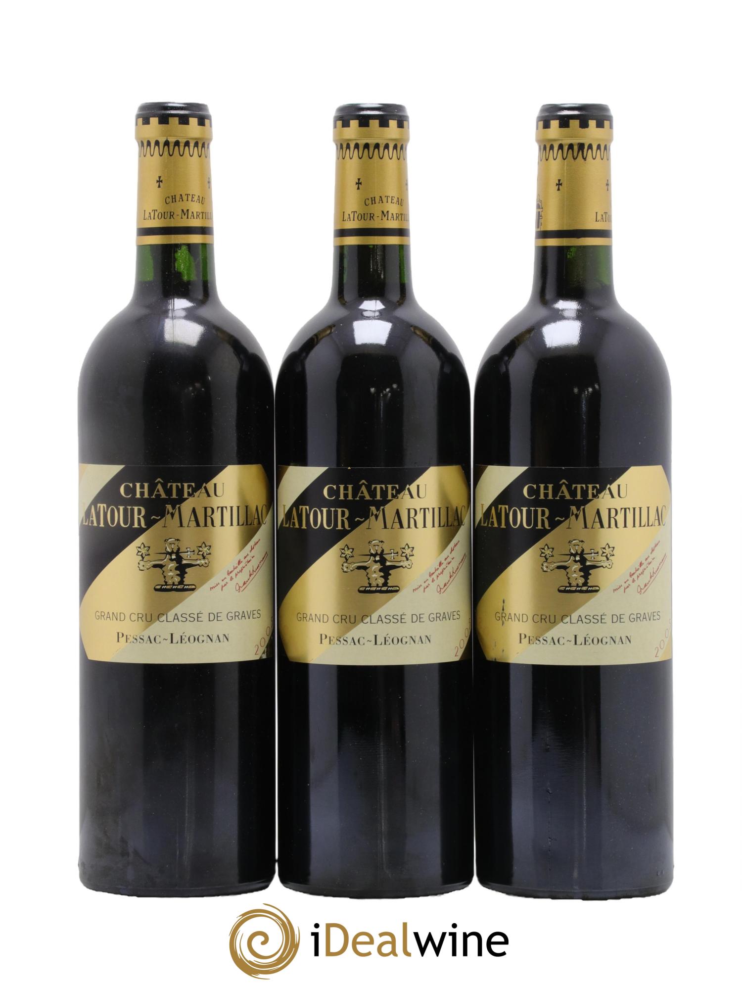 Château Latour-Martillac Cru Classé de Graves 2005 - Lot de 6 bouteilles - 1