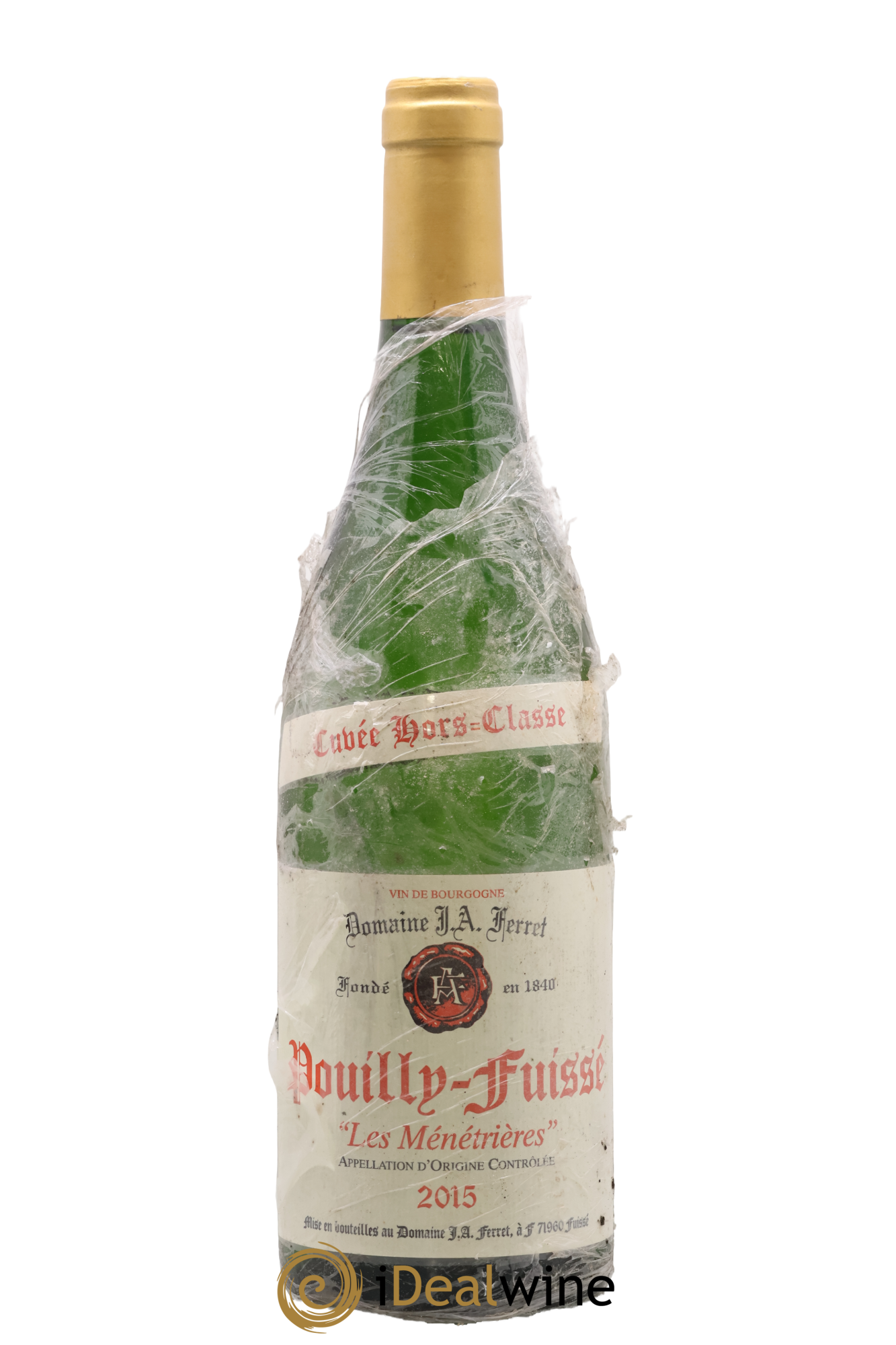 Pouilly-Fuissé 1er Cru Hors Classe Les Ménétrières J.A. Ferret (Domaine) 2015 - Lot de 1 bouteille - 0