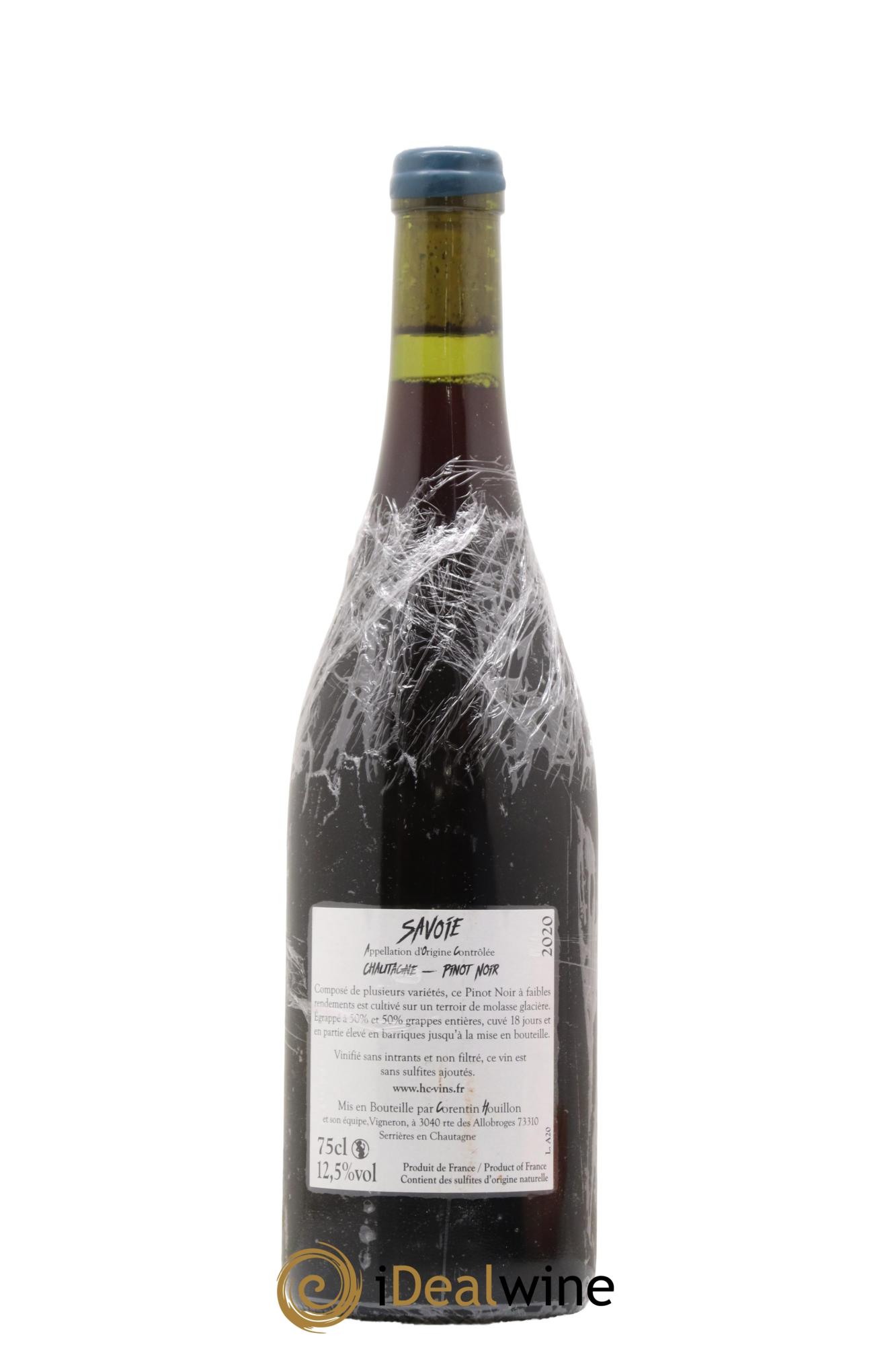 Vin de Savoie Arcane Corentin Houillon 2020 - Lot de 1 bouteille - 1
