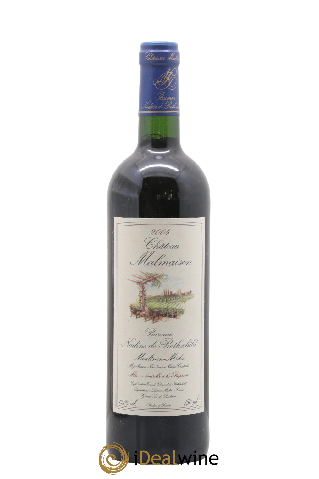 Moulis en Médoc Château Malmaison 2004 - Lotto di 1 bottiglia - 0