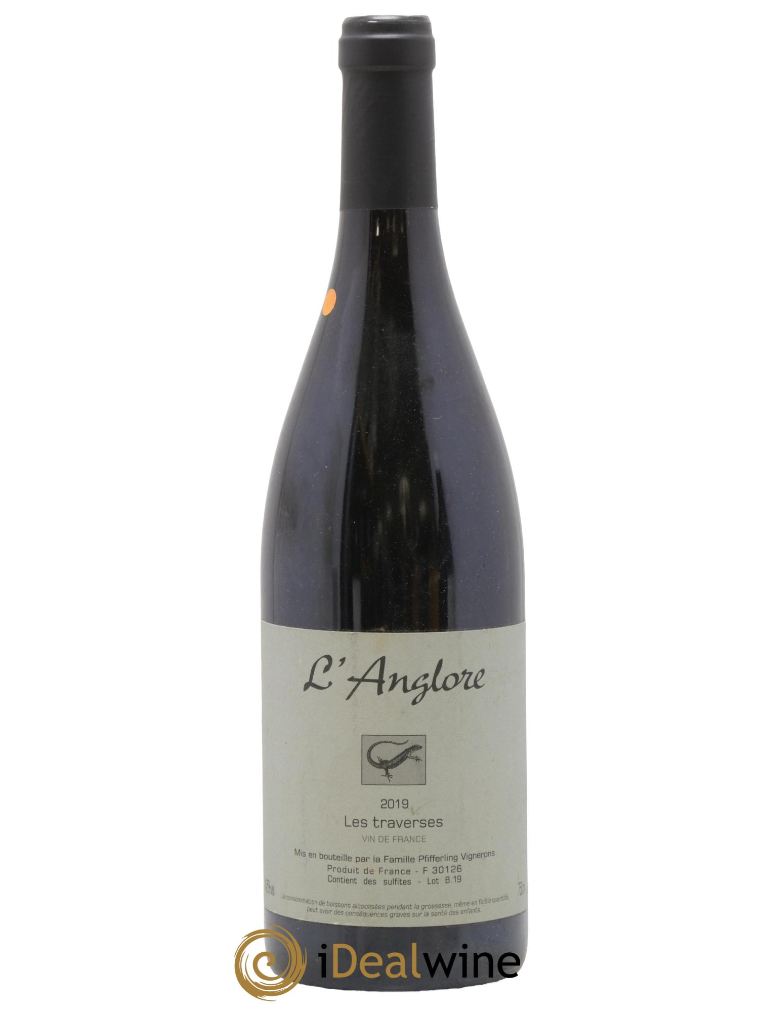 Vin de France Les Traverses L'Anglore 2019 - Lot of 1 bottle - 0