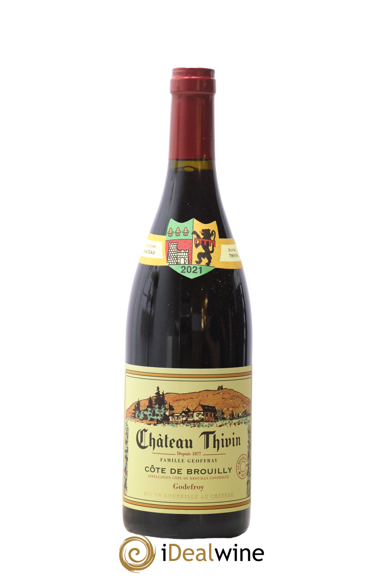 Côte de Brouilly Cuvée Godefroy Château Thivin 2021 - Posten von 1 Flasche - 0