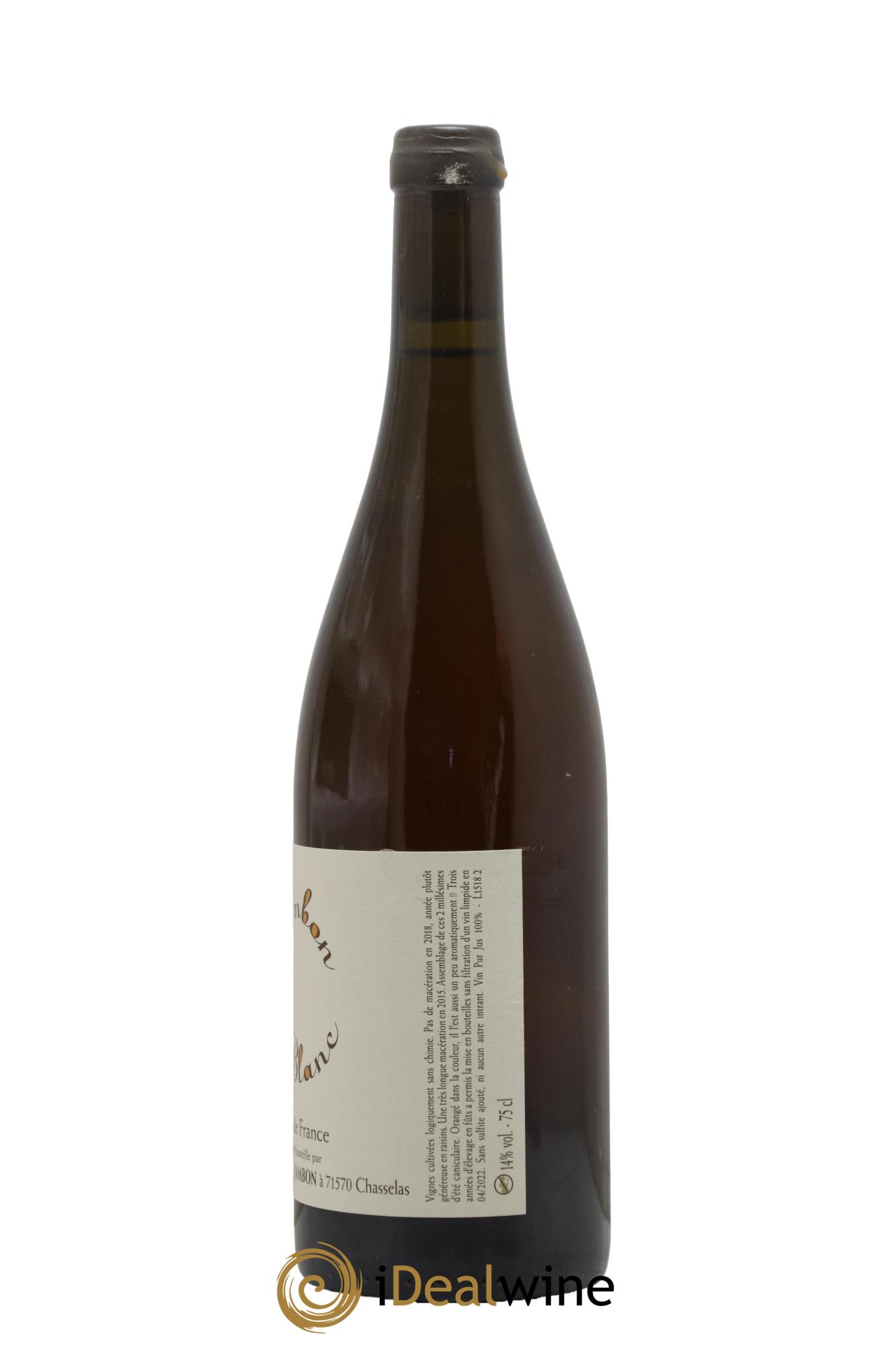Vin de France Le Jambon Blanc Philippe Jambon - Lot de 1 bouteille - 1
