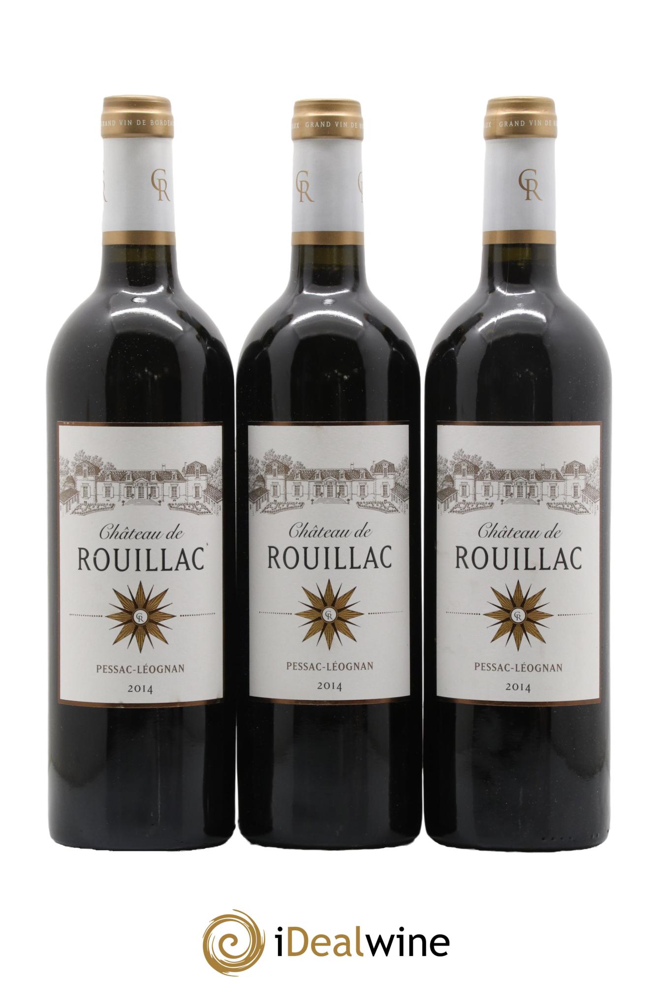 Château de Rouillac 2014 - Lotto di 6 bottiglie - 1
