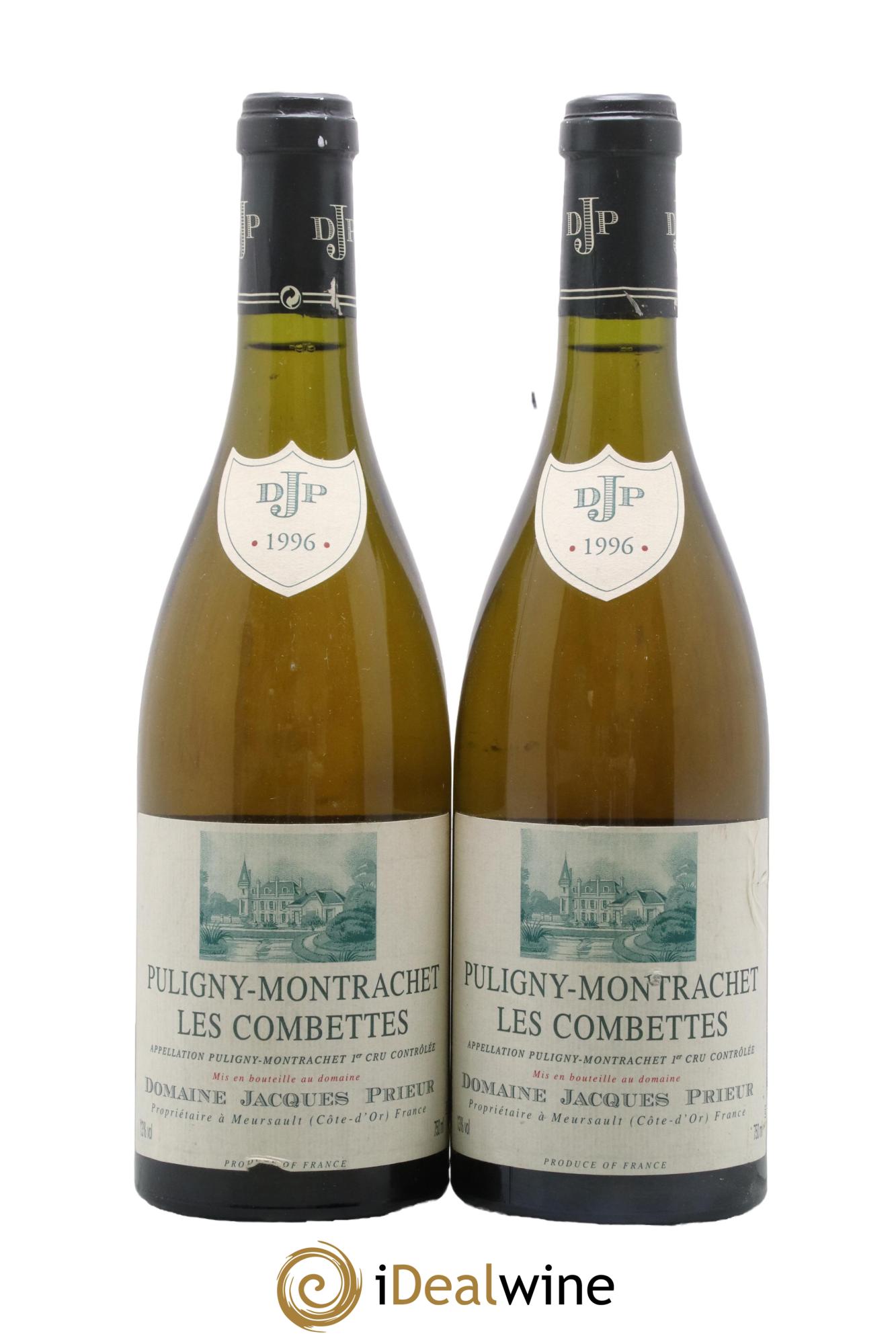 Puligny-Montrachet 1er Cru Les Combettes Jacques Prieur (Domaine) 1996 - Lot de 2 bouteilles - 0