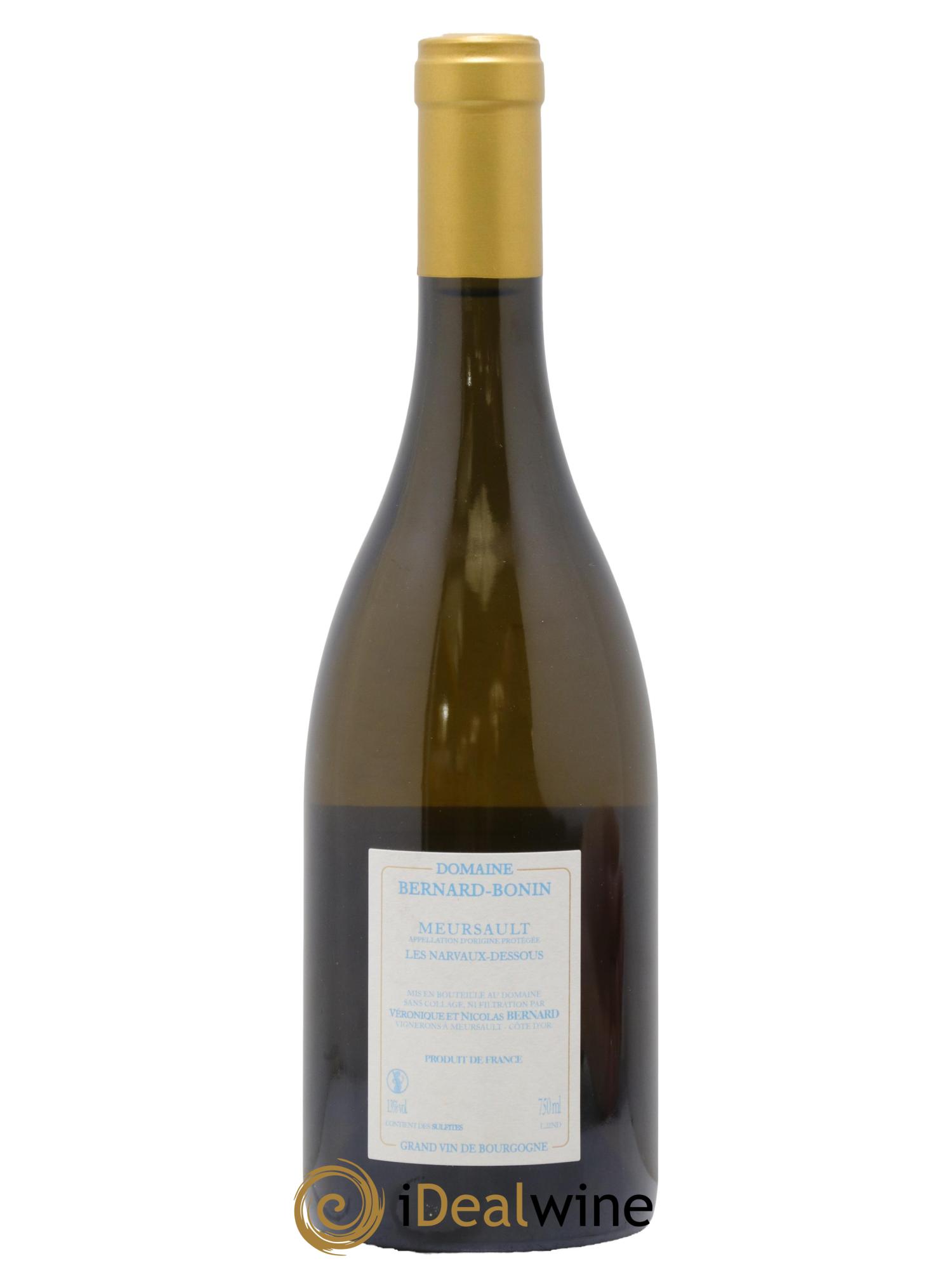 Meursault Les Narvaux Dessous Bernard Bonin 2022 - Lot of 1 bottle - 1