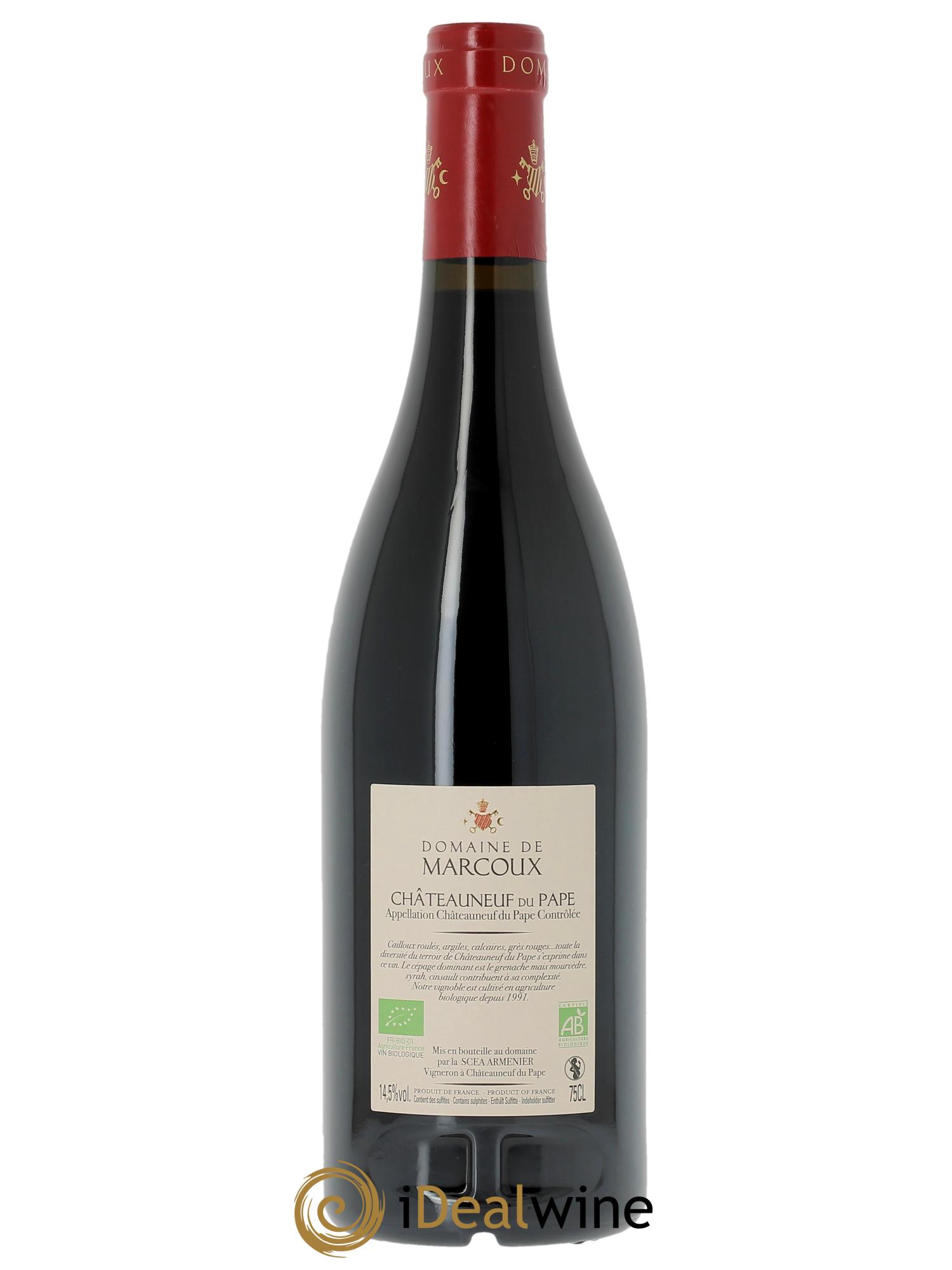 Châteauneuf-du-Pape Marcoux (Domaine de)  2023 - Posten von 1 Flasche - 1