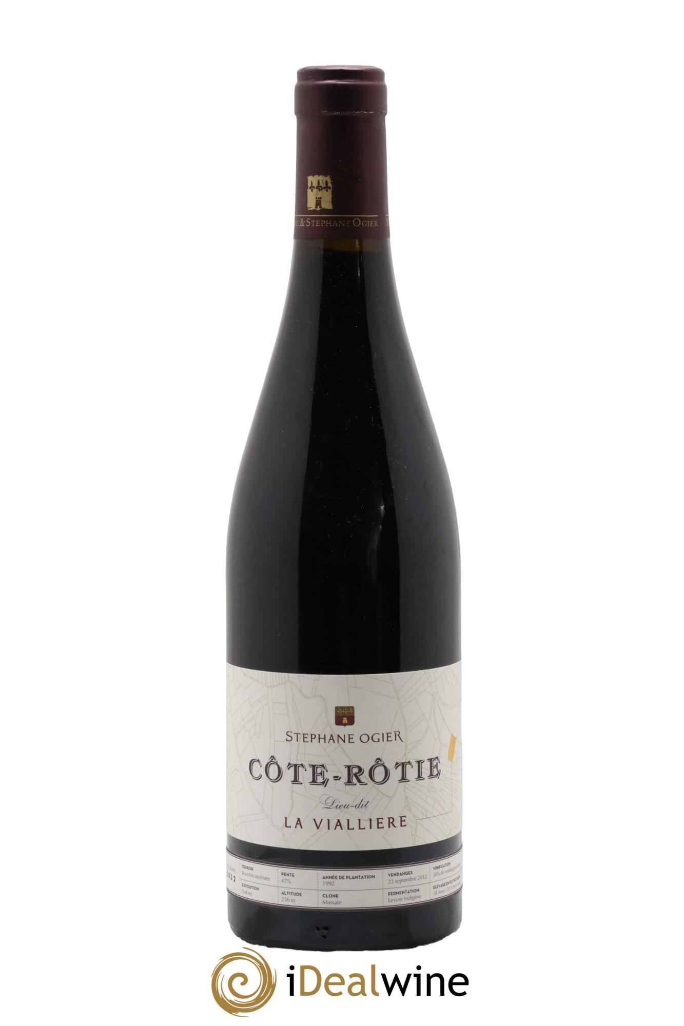 Côte-Rôtie Viallière Stéphane Ogier 2012 - Lot de 1 bouteille - 0