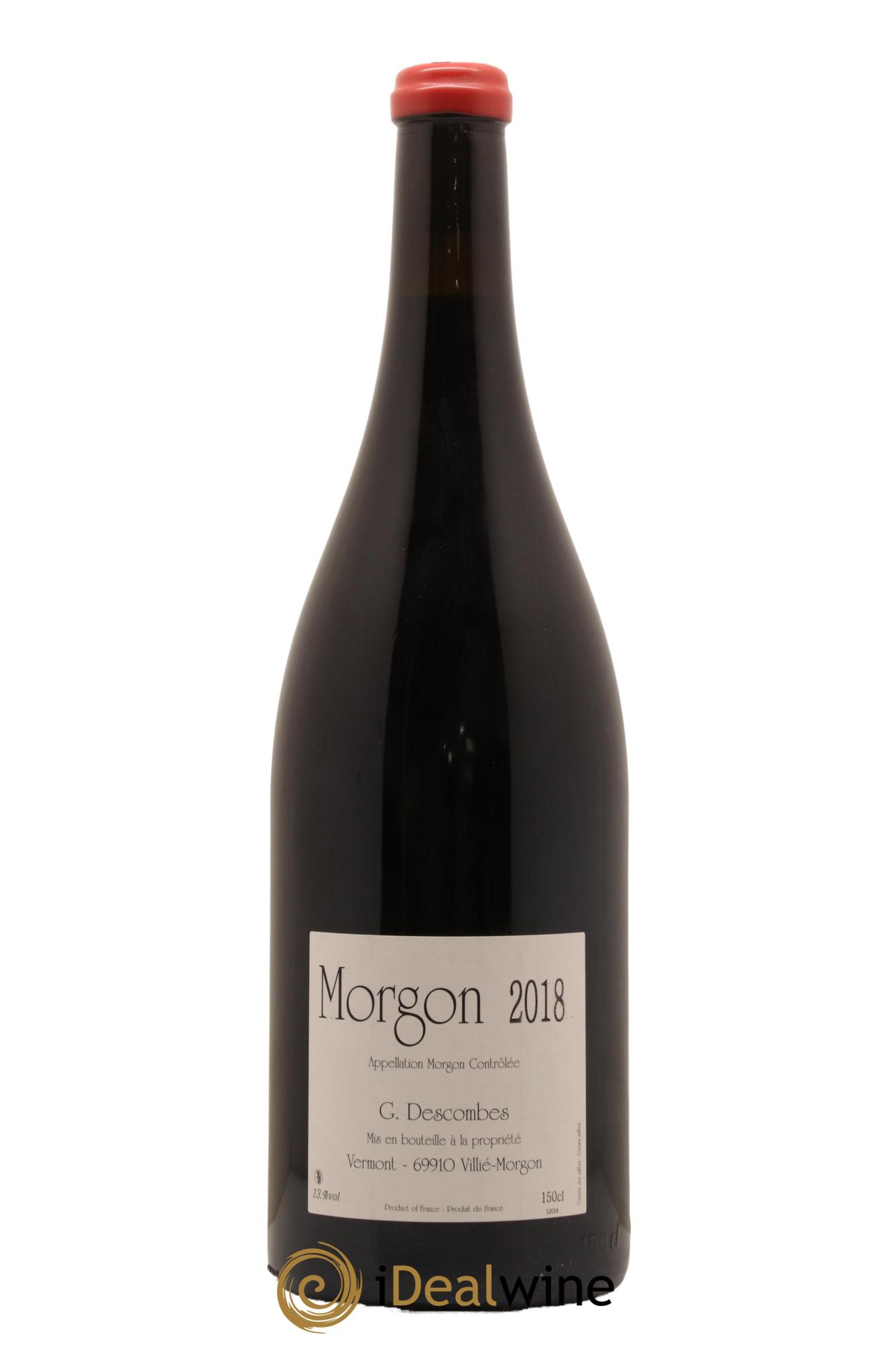 Morgon Vieilles vignes Georges Descombes (Domaine) 2018 - Lot de 1 magnum - 0