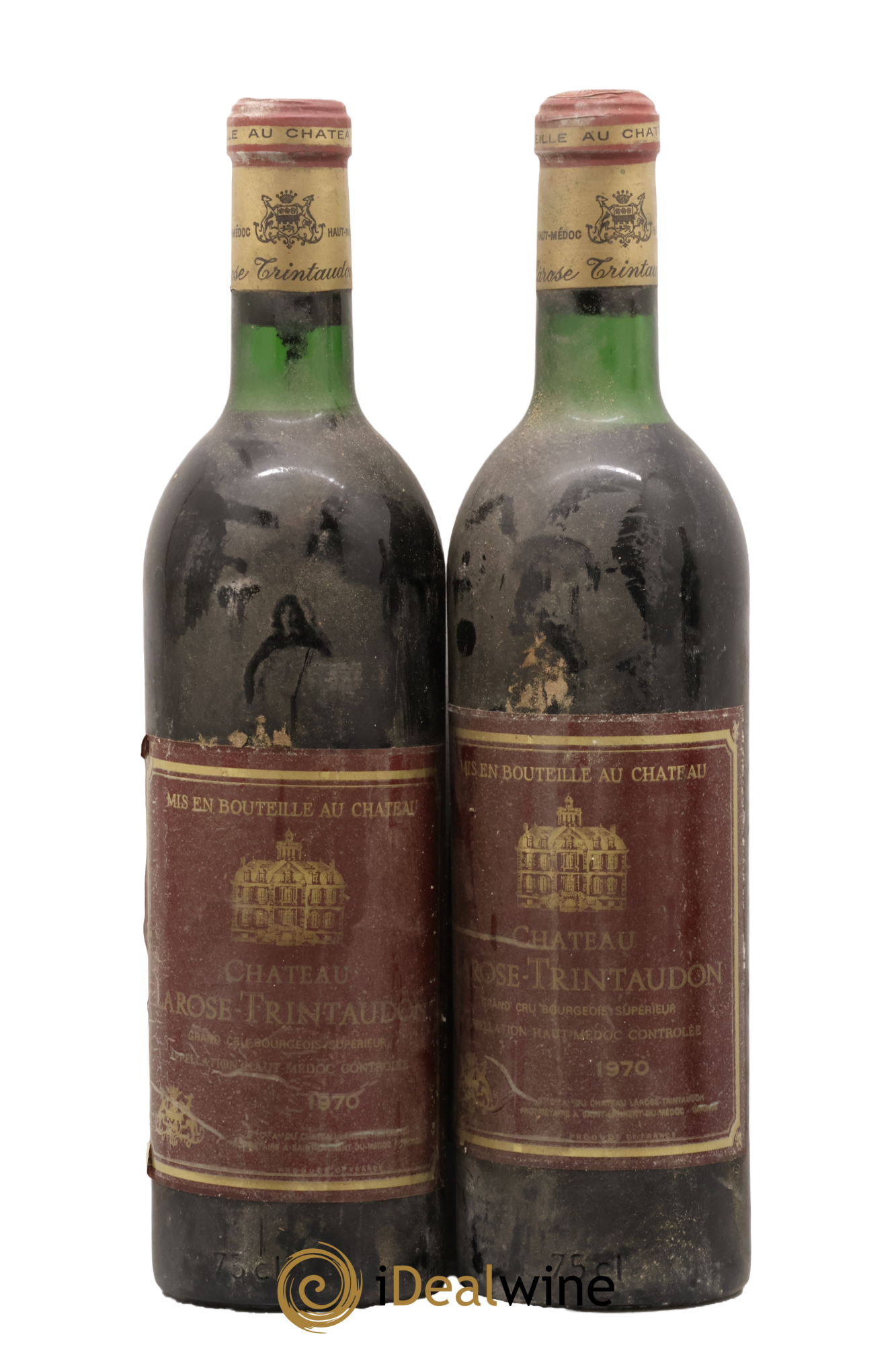 Château Larose Trintaudon Cru Bourgeois 1970 - Lot of 2 bottles - 0