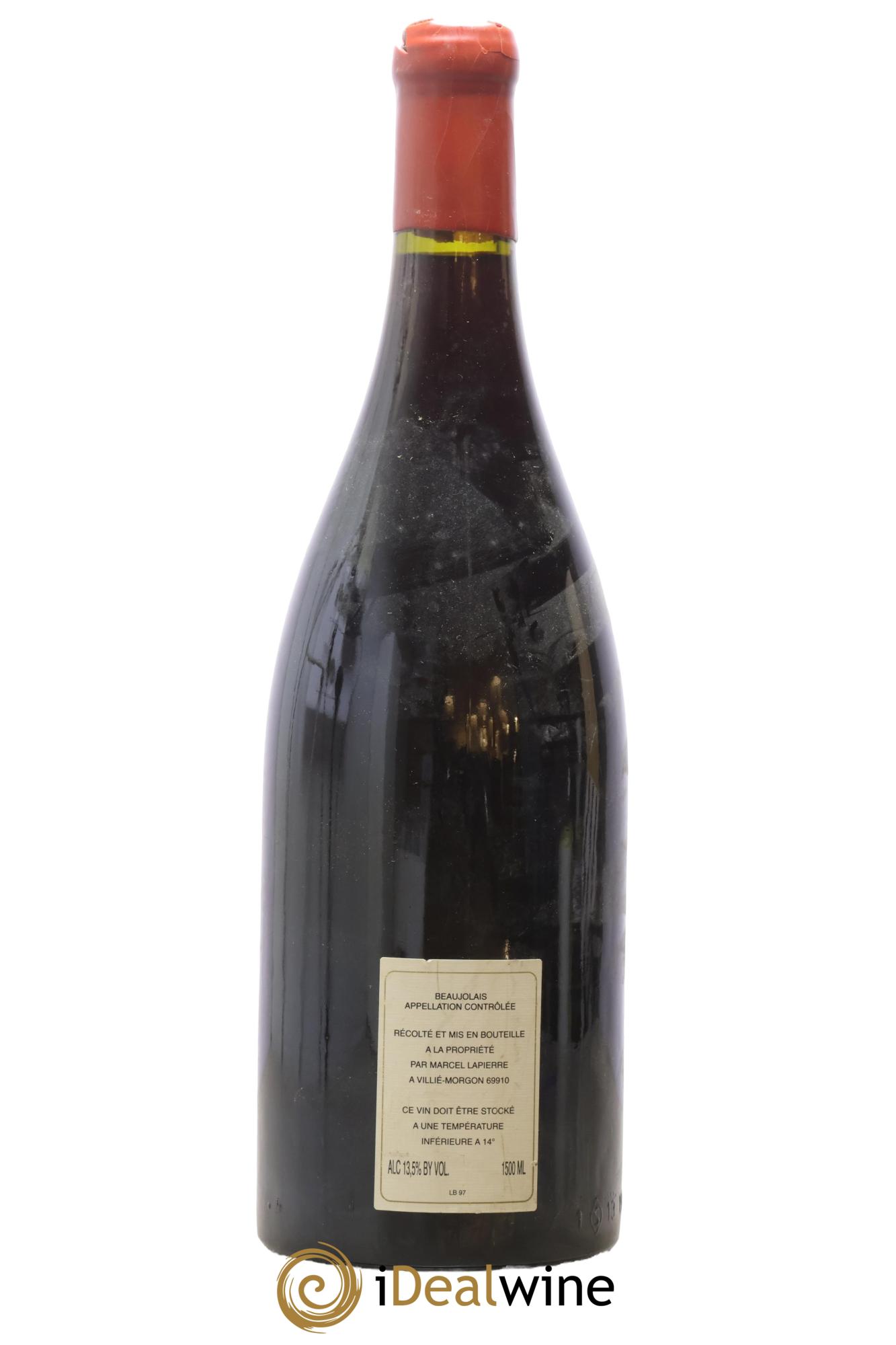 Morgon Cuvée Marcel Lapierre Marcel Lapierre (Domaine) 1997 - Lot of 1 magnum - 1