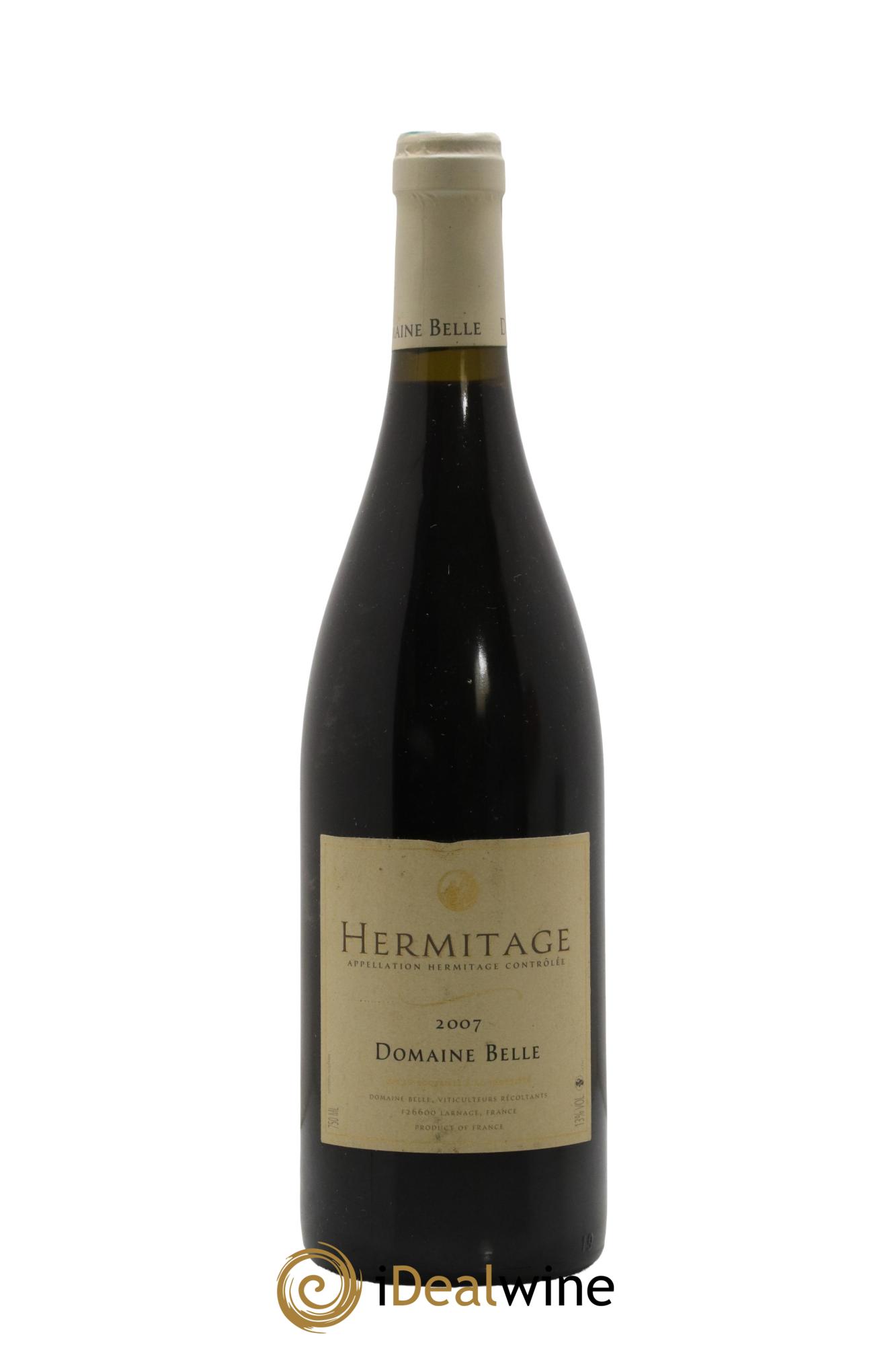 Hermitage Domaine Philippe Belle 2007 - Lot de 1 bouteille - 0