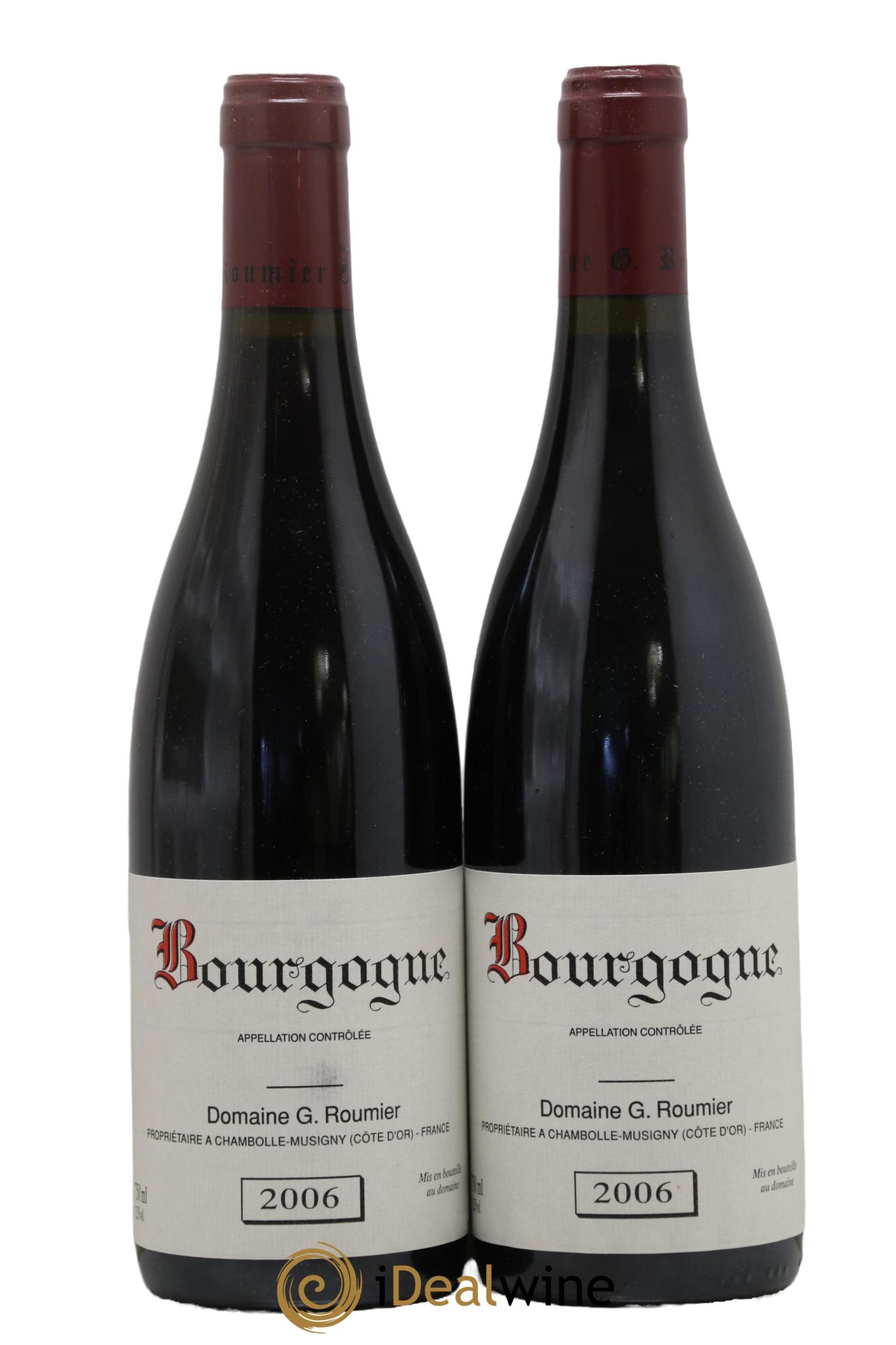 Bourgogne Georges Roumier (Domaine) 2006 - Lot de 2 bouteilles - 0
