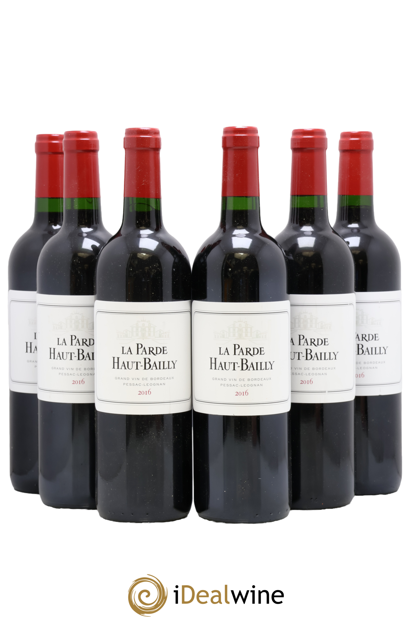 Haut Bailly II (Anciennement La Parde de Haut-Bailly) Second Vin 2016 - Lotto di 6 bottiglie - 0