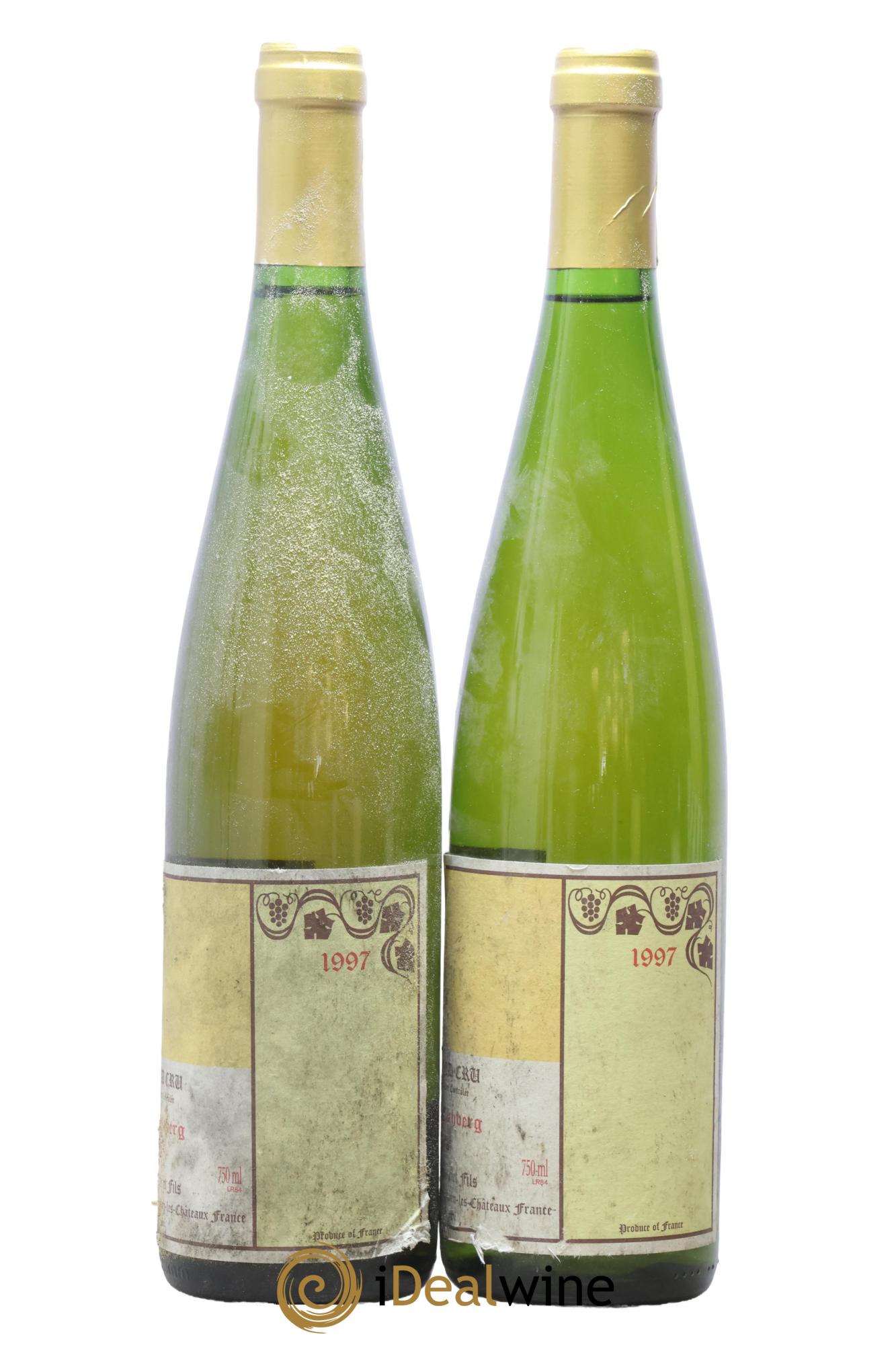 Alsace Riesling Grand Cru Eichberg Gérard Schueller (Domaine) 1997 - Lot of 2 bottles - 1