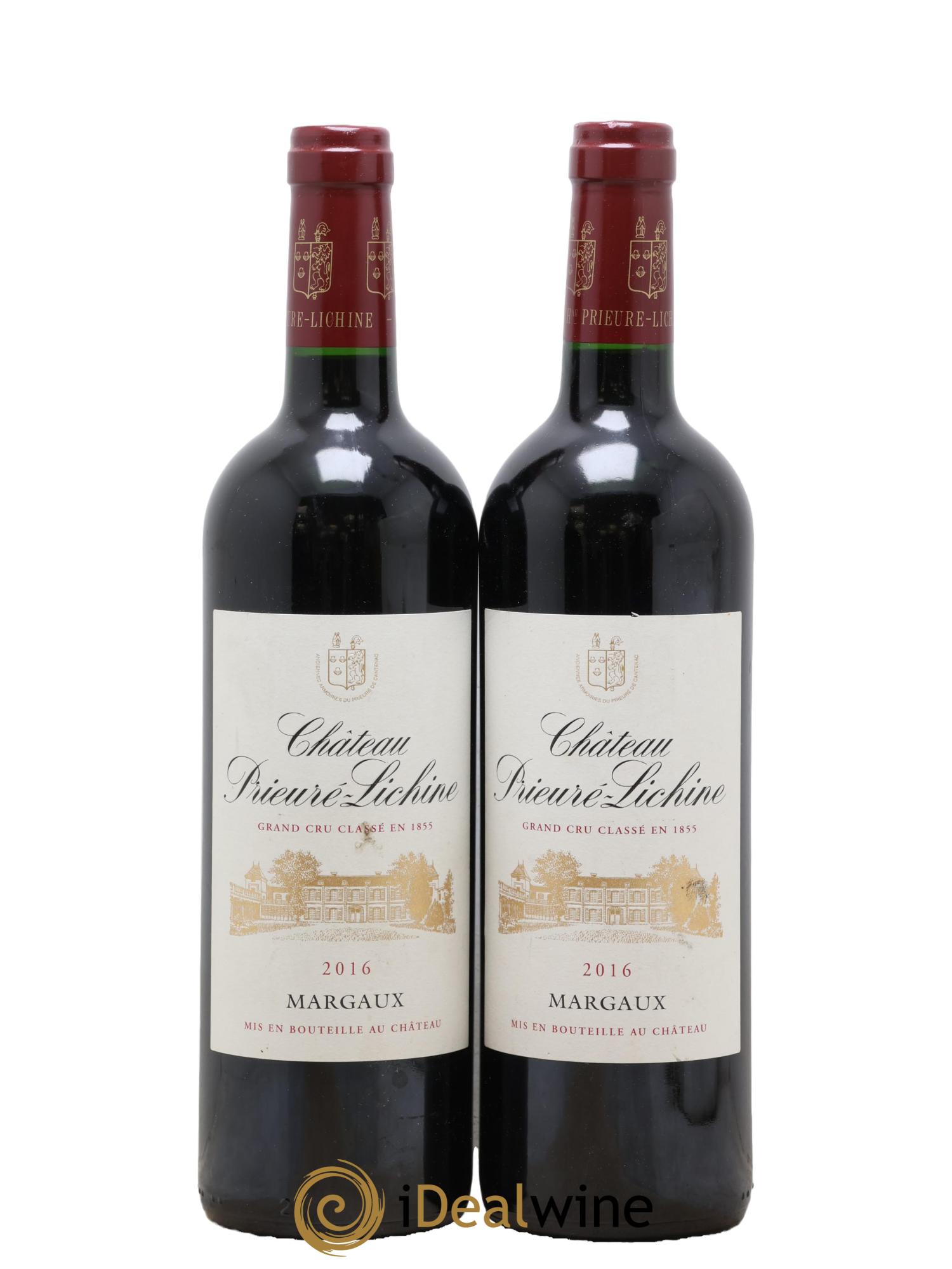 Château Prieuré Lichine 4ème Grand Cru Classé 2016 - Lot de 2 bouteilles - 0