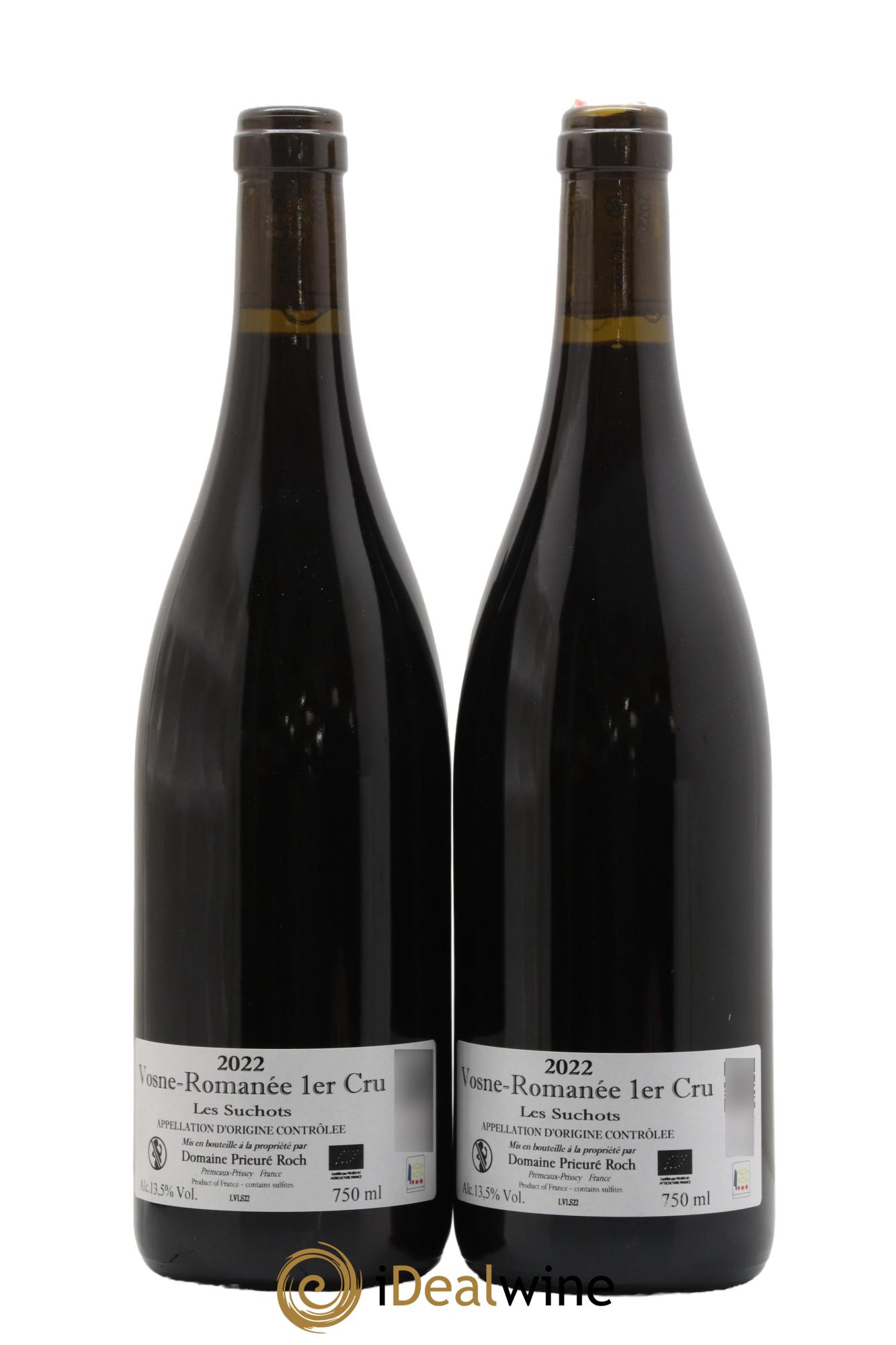 Vosne-Romanée 1er Cru Les Suchots Prieuré Roch 2022 - Lotto di 2 bottiglie - 1