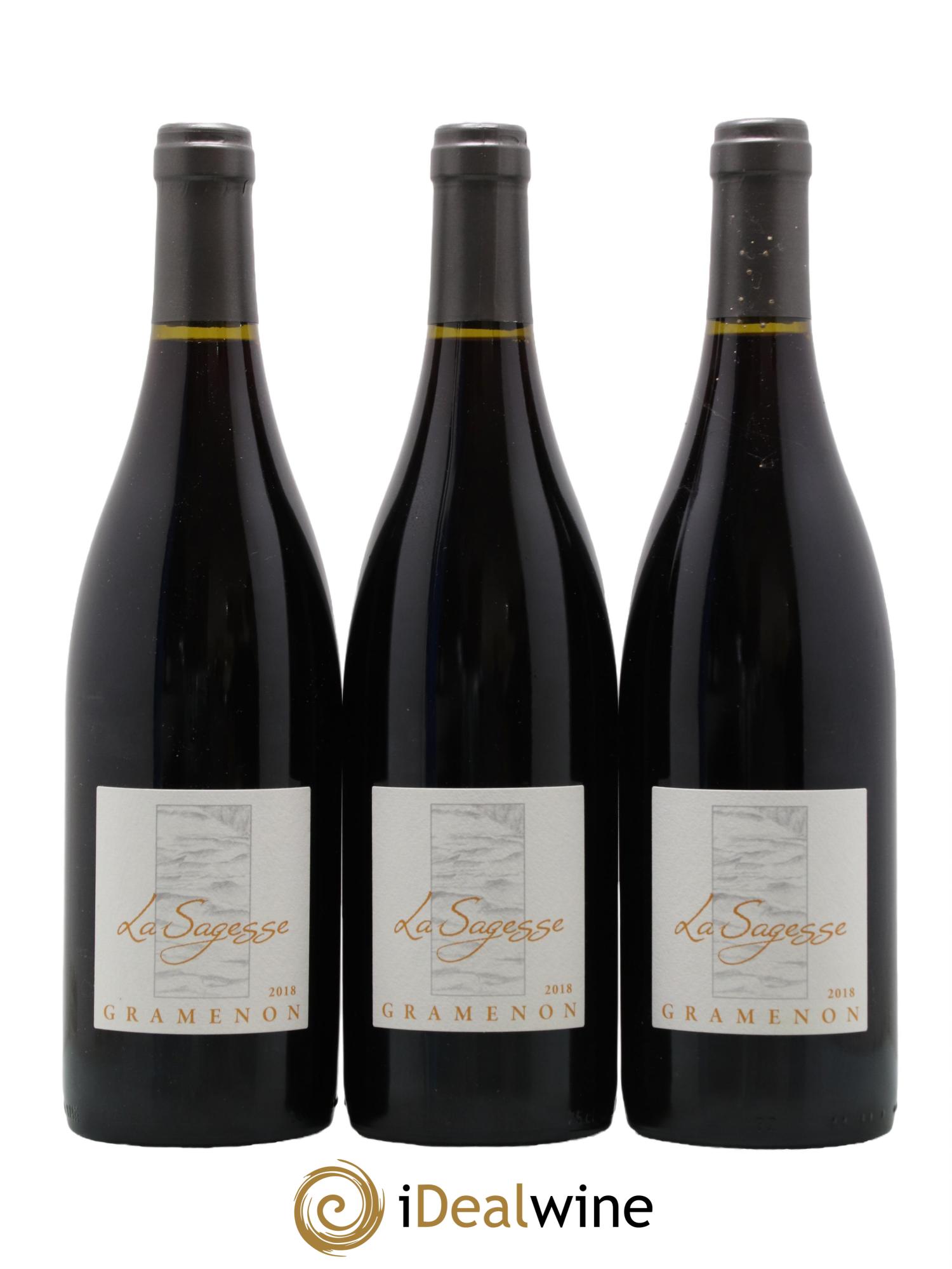 Côtes-du-Rhône La Sagesse Gramenon (Domaine) 2018 - Lot de 3 bouteilles - 0