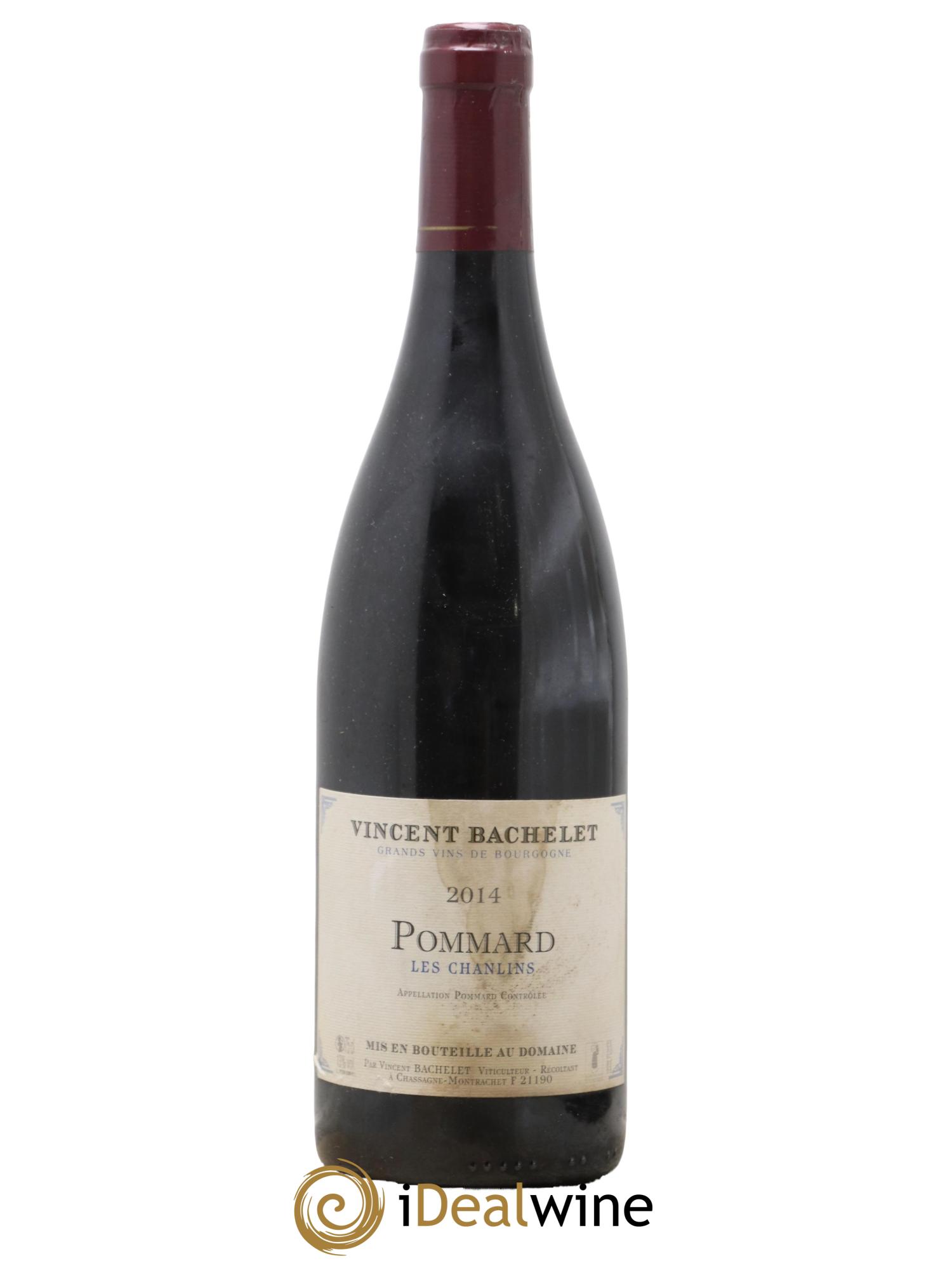 Pommard Les Chanlins Domaine Vincent Bachelet 2014 - Lot de 1 bouteille - 0