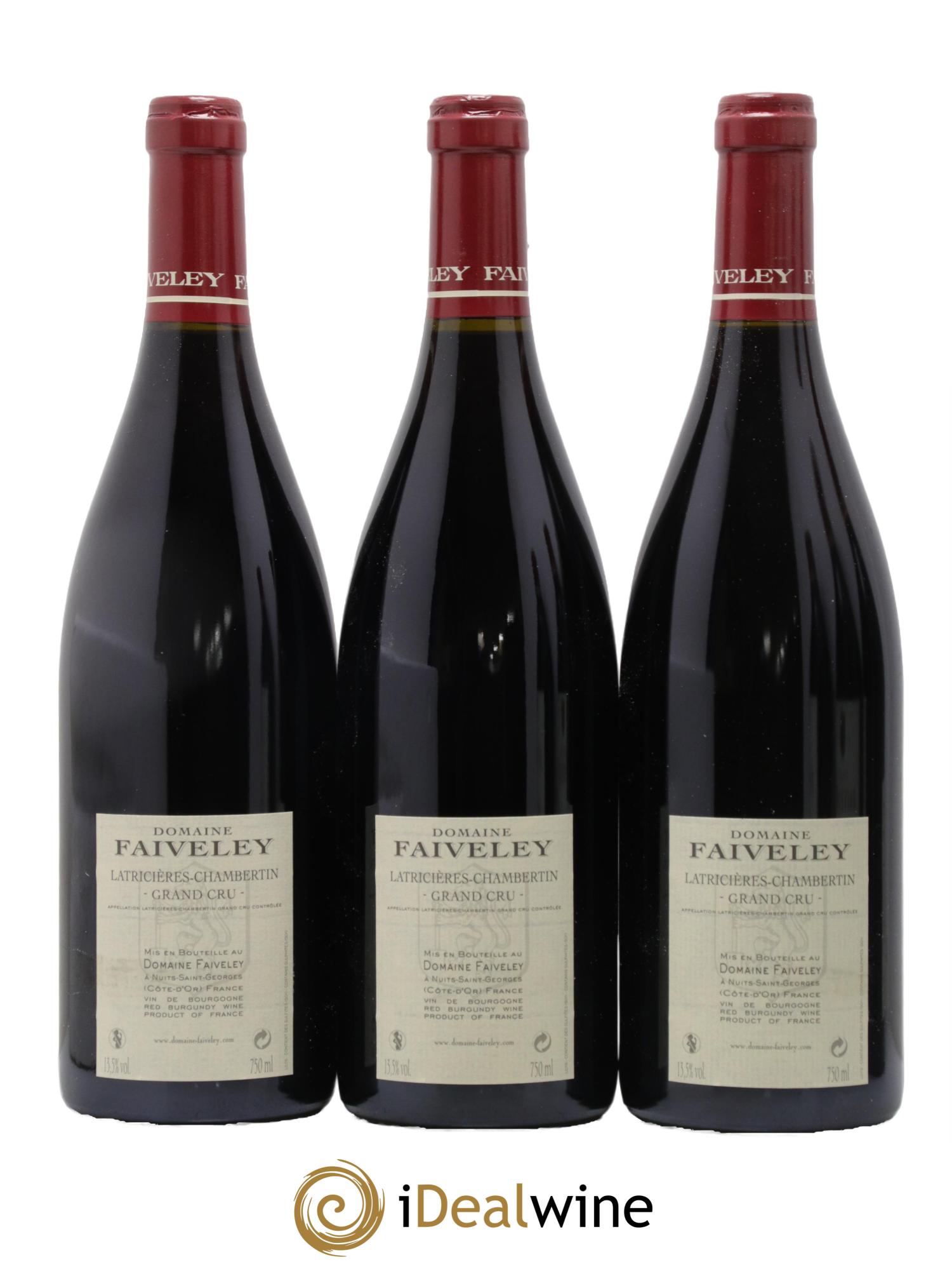 Latricières-Chambertin Grand Cru Faiveley 2015 - Lot de 6 bouteilles - 2