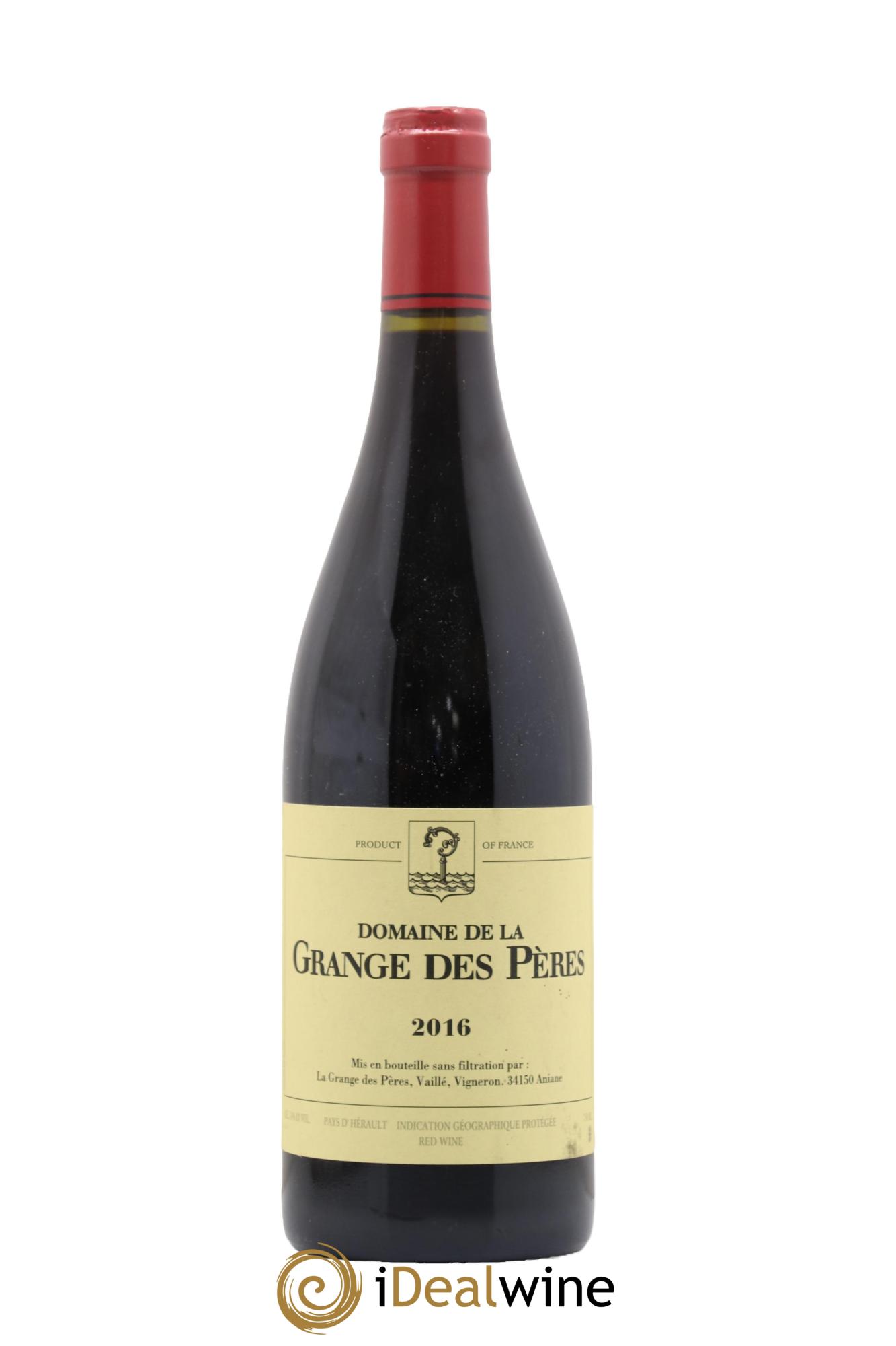 Pays d'Hérault Grange des Pères Laurent Vaillé 2016 - Lot de 1 bouteille - 0