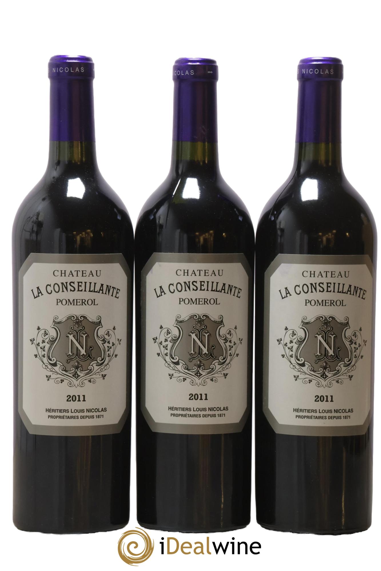 Château la Conseillante 2011 - Lotto di 3 bottiglie - 0