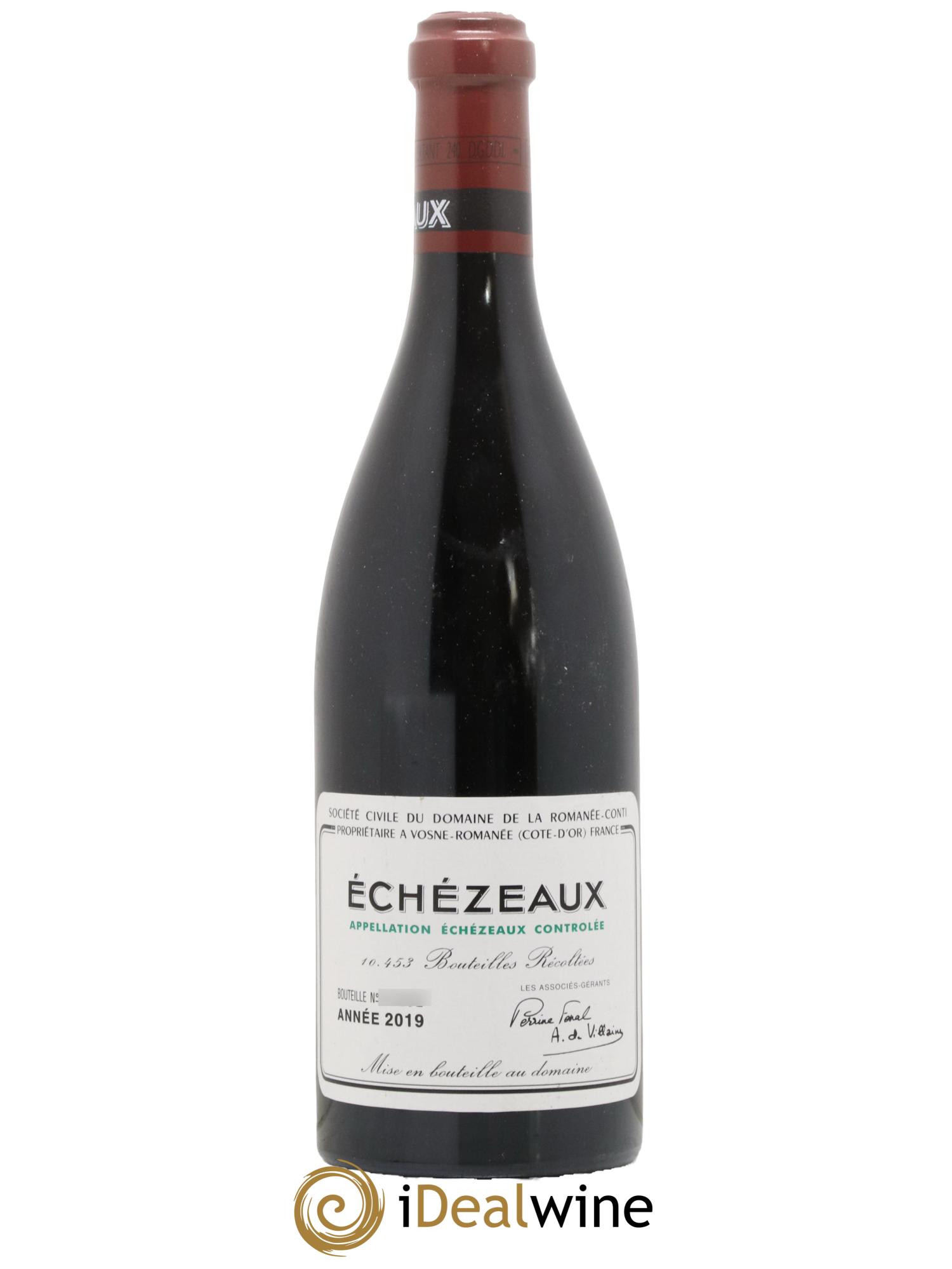 Echezeaux Grand Cru Domaine de la Romanée-Conti 2019 - Lot de 1 bouteille - 0