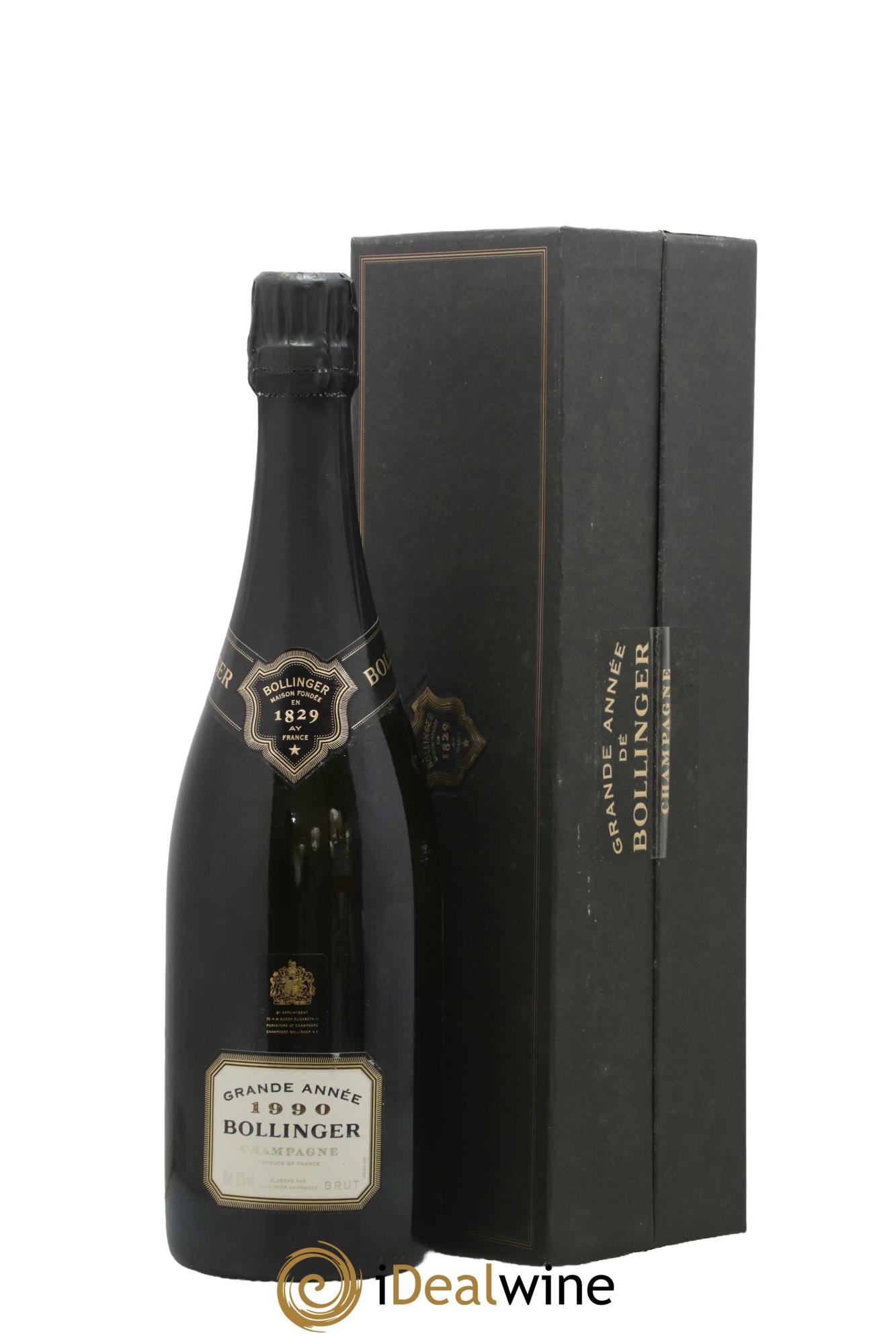 La Grande Année Brut Bollinger 1990 - Lot de 1 bouteille - 0