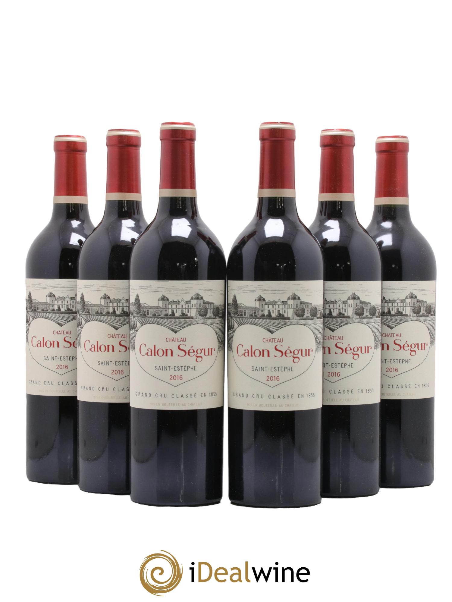 Château Calon Ségur 3ème Grand Cru Classé 2016 - Lot de 6 bouteilles - 0