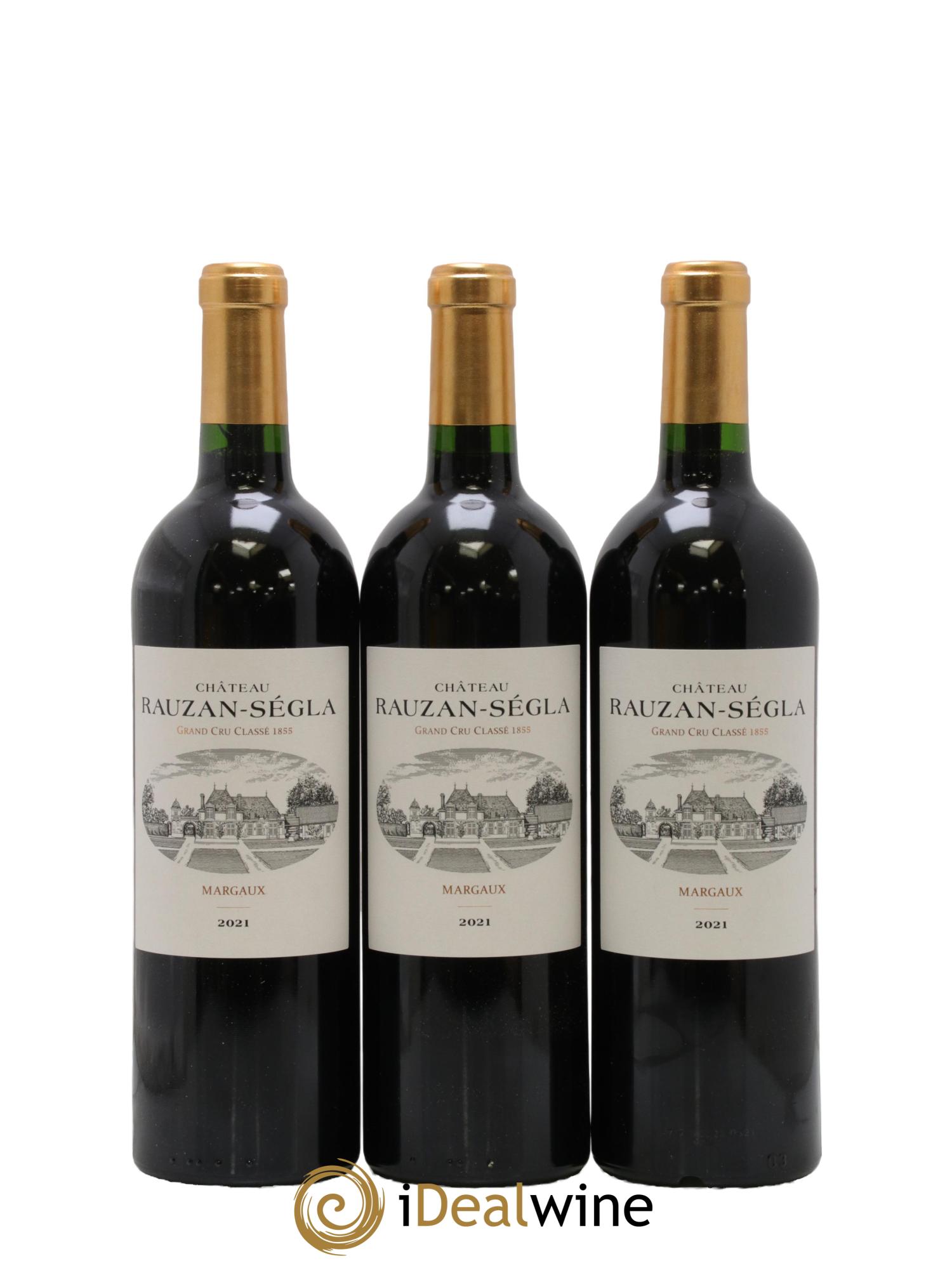 Château Rauzan Ségla Grand Cru Classé 2021 - Lot of 3 bottles - 0