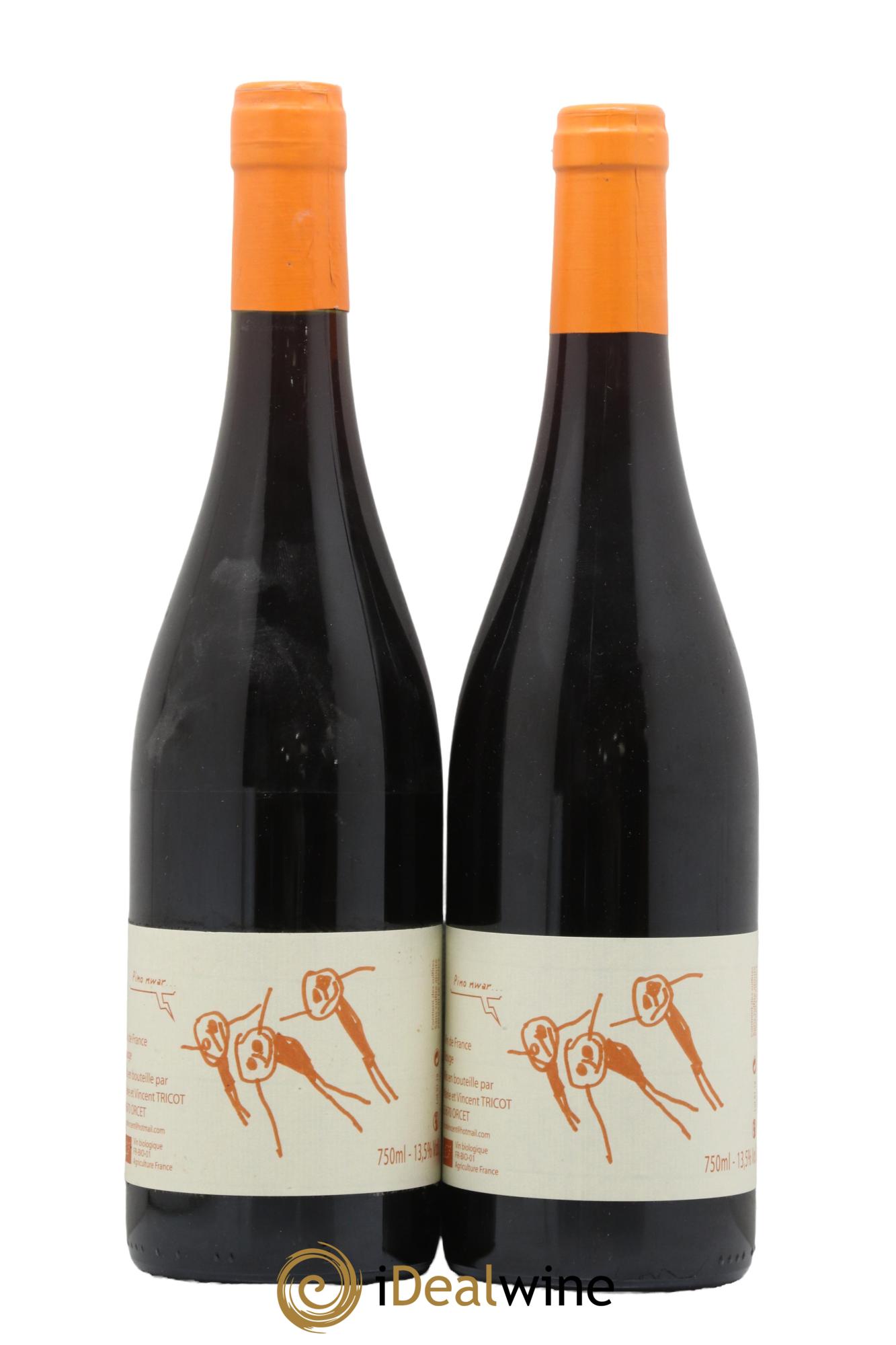 Vin de France Les 3 Bonhnommes Marie et Vincent Tricot 2019 - Lot de 2 bouteilles - 0