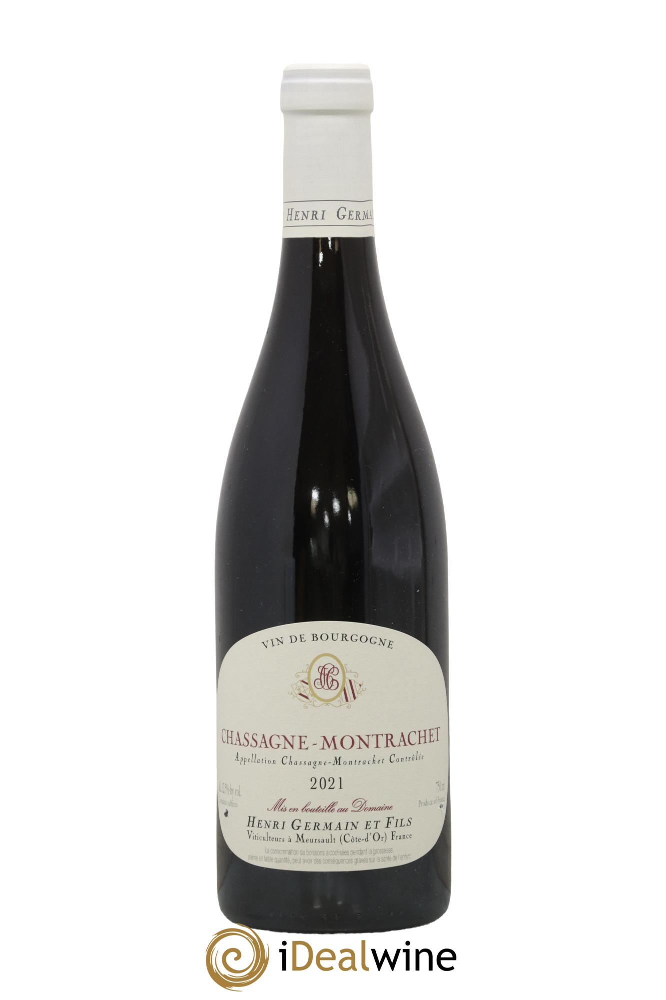 Chassagne-Montrachet Henri Germain et Fils 2021 - Lot de 1 bouteille - 0