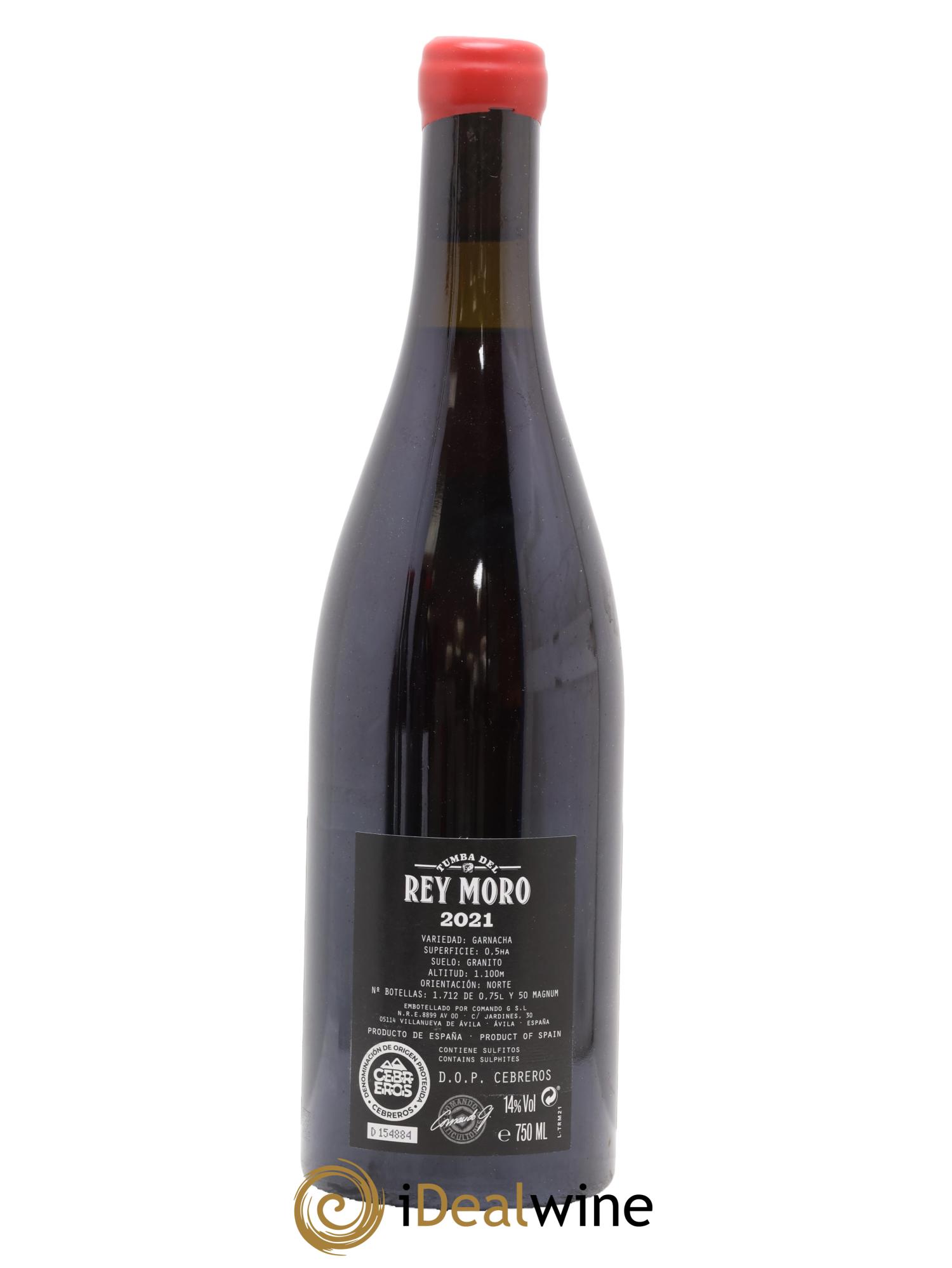 Vinos de Madrid DO Comando G DO Tumba del Rey Moro 2021 - Lot de 1 bouteille - 1